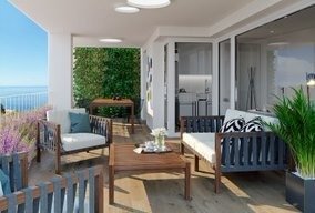 Ático de Obra Nueva con Piscina Privada en Villajoyosa — 3 Dorm.