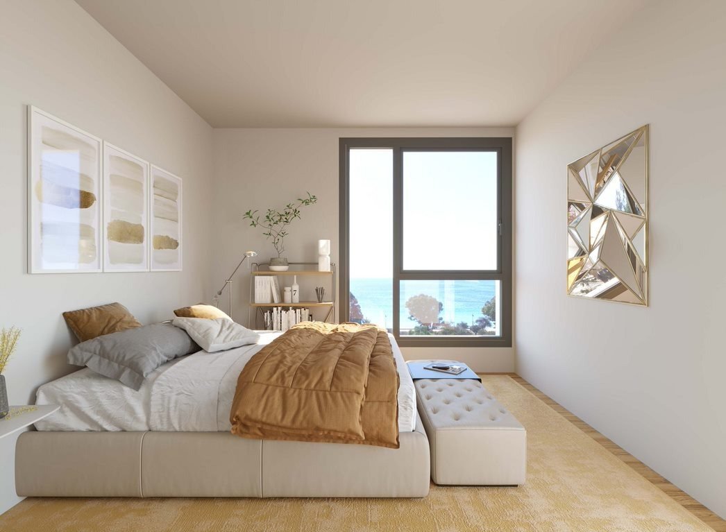 Ático de Obra Nueva con Piscina Privada en Villajoyosa — 3 Dorm.