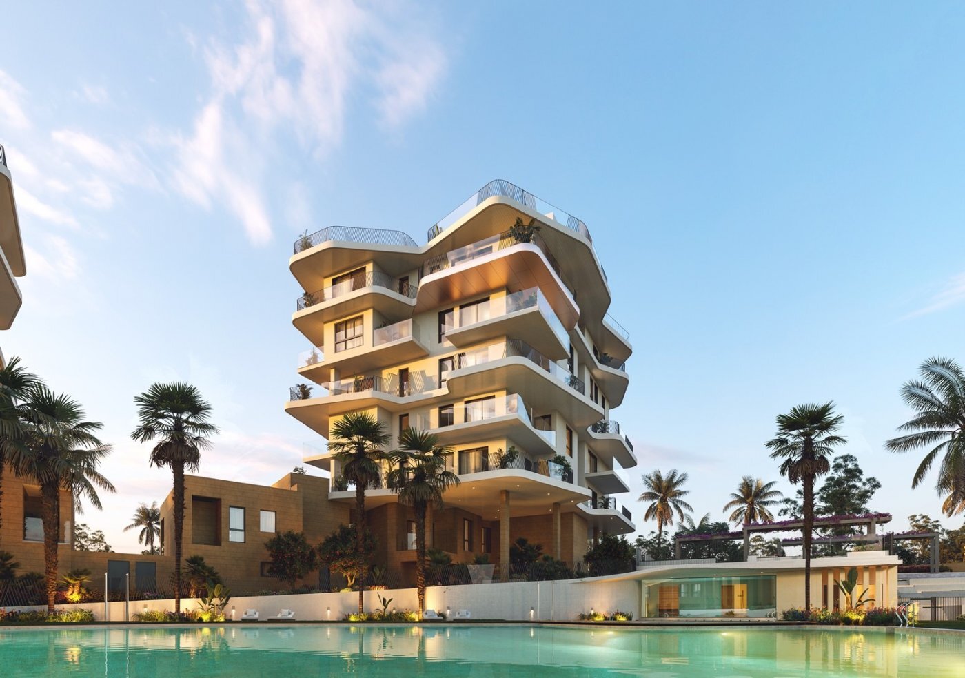 Apartamento Obra Nueva con Piscina Privada a 50m de la Playa en Villajoyosa