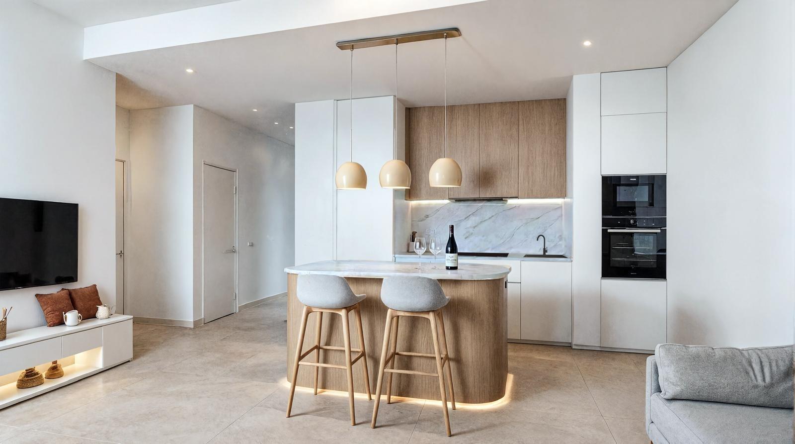Chalet de obra nueva con piscina privada en Pilar de la Horadada — 3 dorm.
