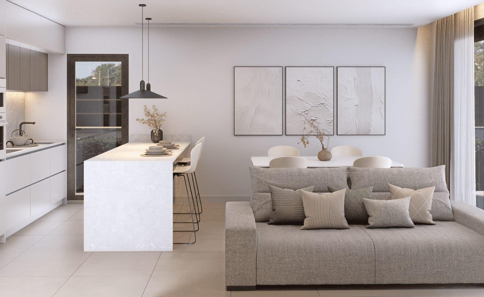 Villa obra nueva con piscina en Pilar de la Horadada — 3 hab.