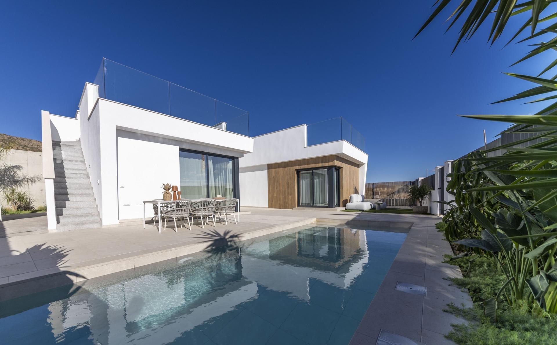 Villa Obra Nueva 3 Dorm. Piscina Privada en Baños y Mendigo, Murcia