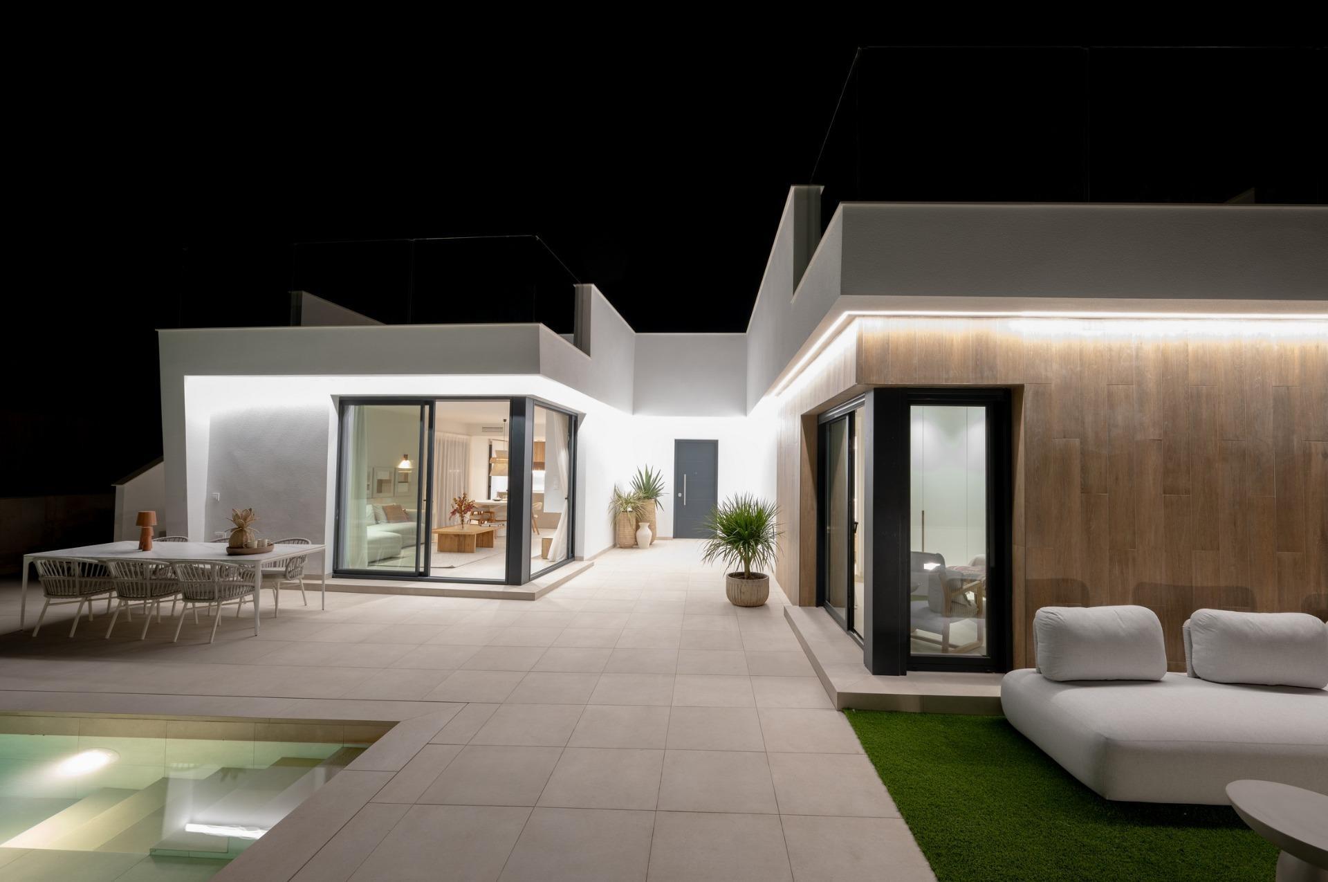 Villa Obra Nueva 3 Dorm. Piscina Privada en Baños y Mendigo, Murcia