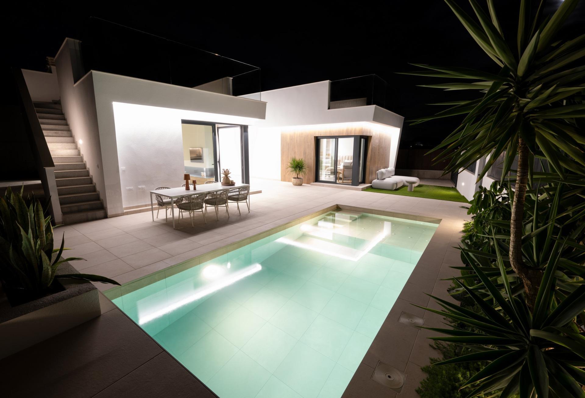 Villa Obra Nueva 3 Dorm. Piscina Privada en Baños y Mendigo, Murcia