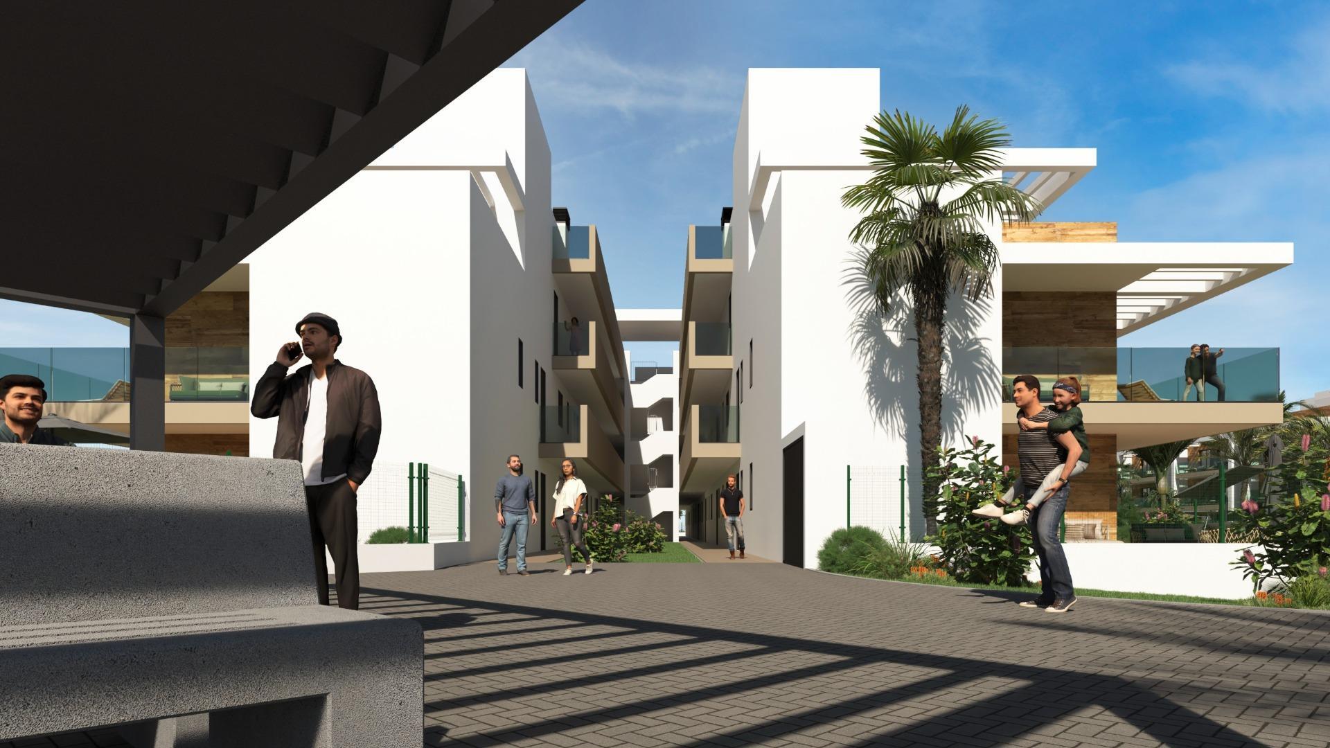 Ático Obra Nueva en Los Alcázares con Piscina Privada — 2 Dorm.