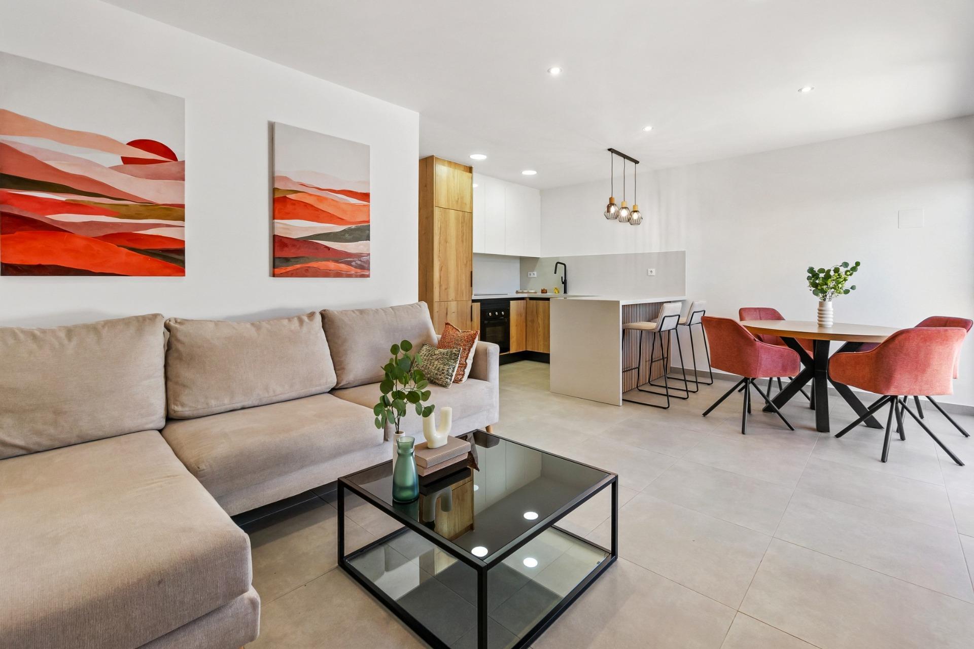 Apartamento Obra Nueva en San Javier con Piscina Privada y Jardín