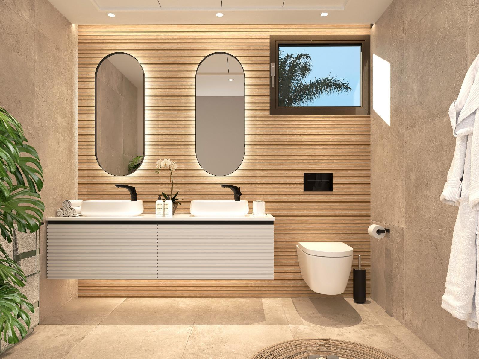 Villa obra nueva con piscina privada en Orihuela Costa — 3 dorm