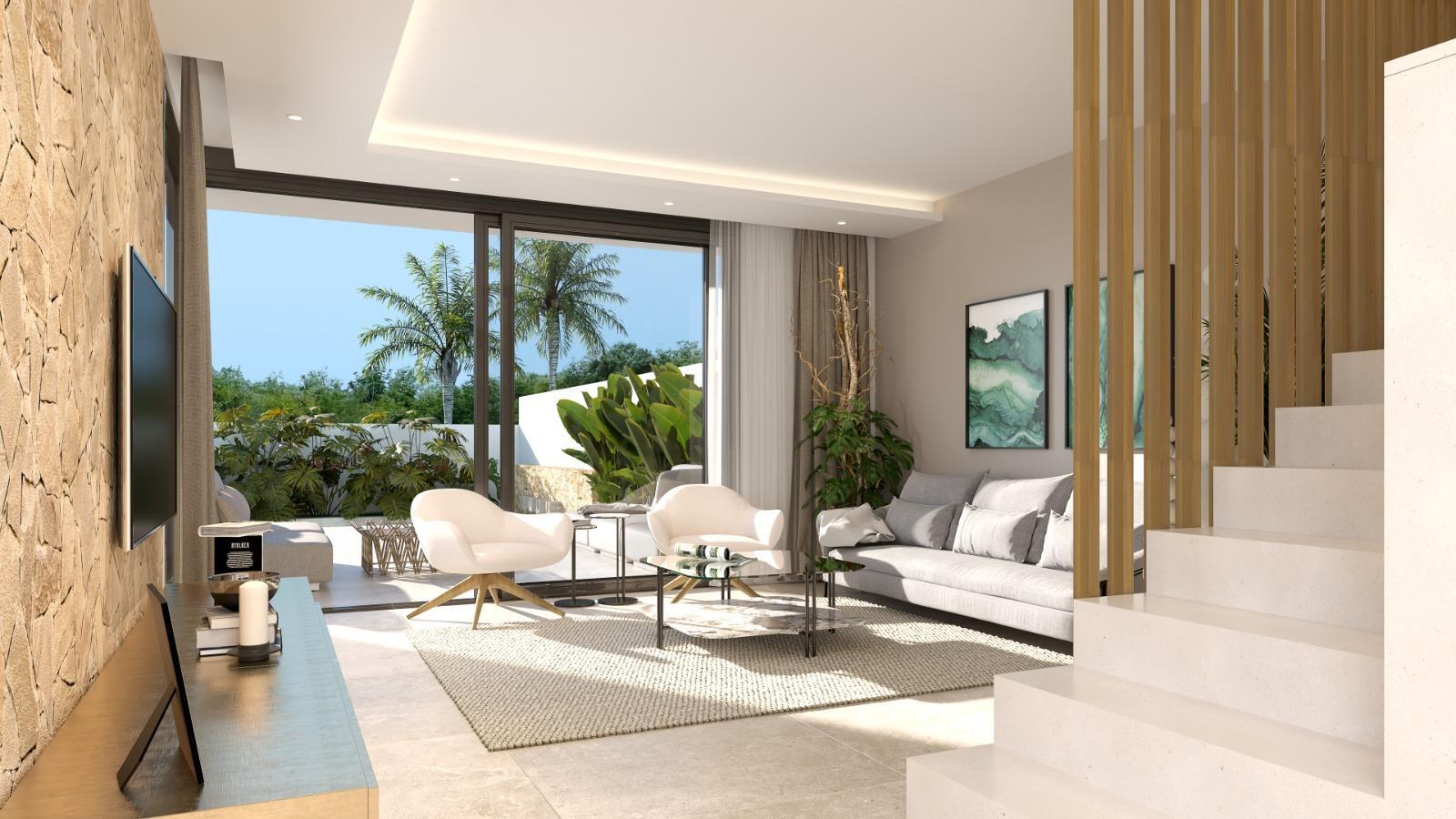 Villa obra nueva con piscina privada en Orihuela Costa — 3 dorm