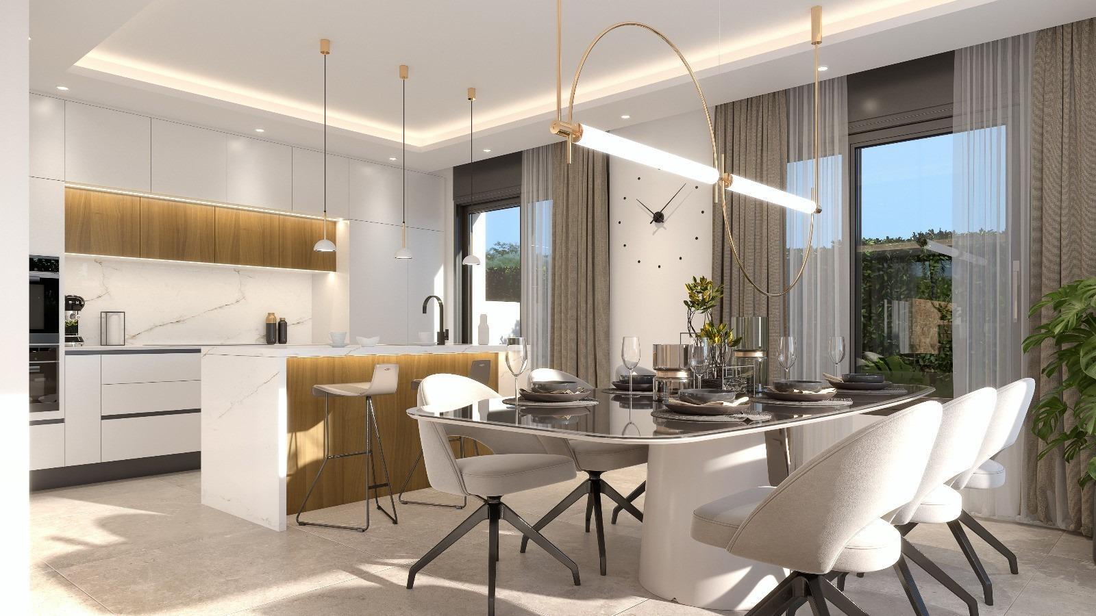 Villa obra nueva con piscina privada en Orihuela Costa — 3 dorm
