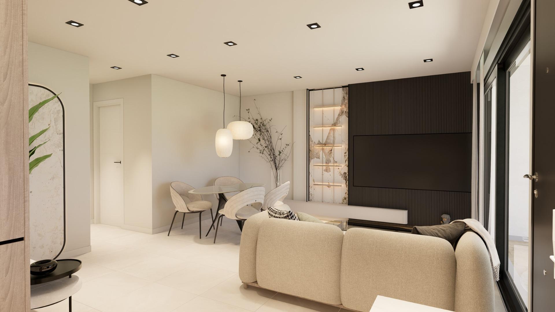 Chalet obra nueva en Pilar de la Horadada con piscina privada - 3 dorm