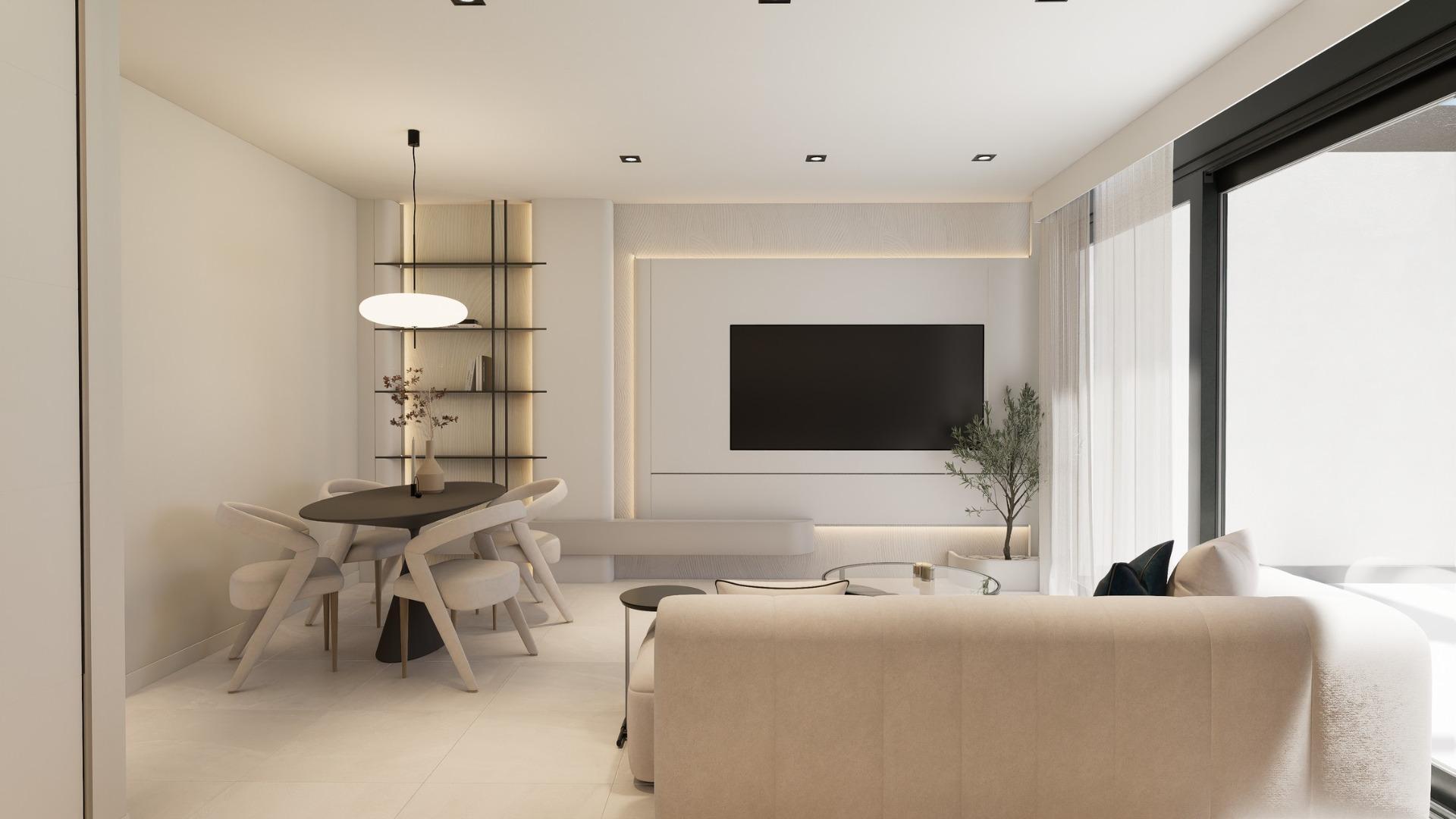 Chalet obra nueva en Pilar de la Horadada con piscina privada - 3 dorm
