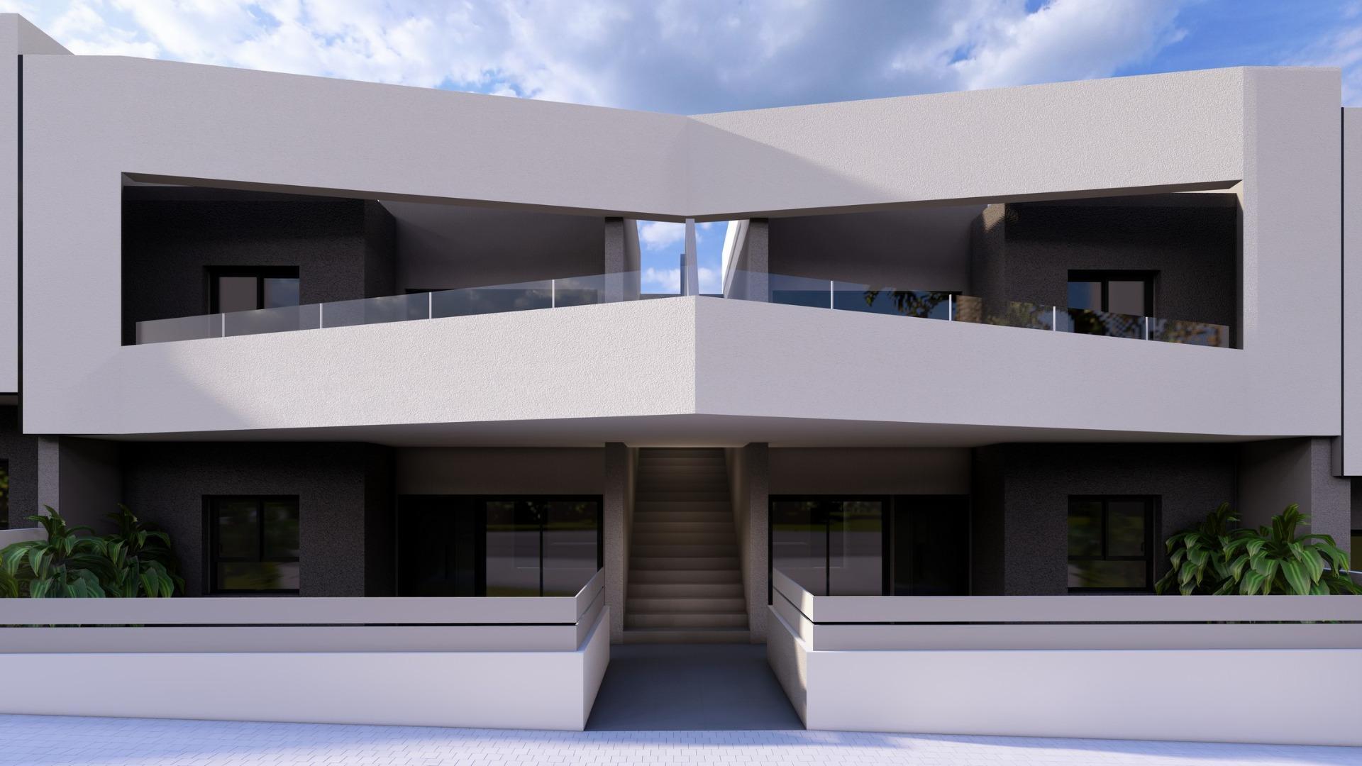 Chalet obra nueva con piscina privada en San Miguel de Salinas — 2 dorm.