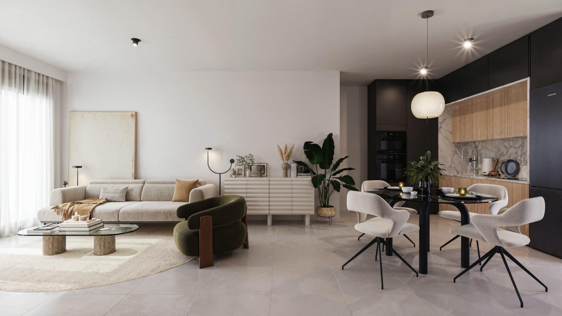 Chalet obra nueva con piscina privada en San Miguel de Salinas — 2 dorm.