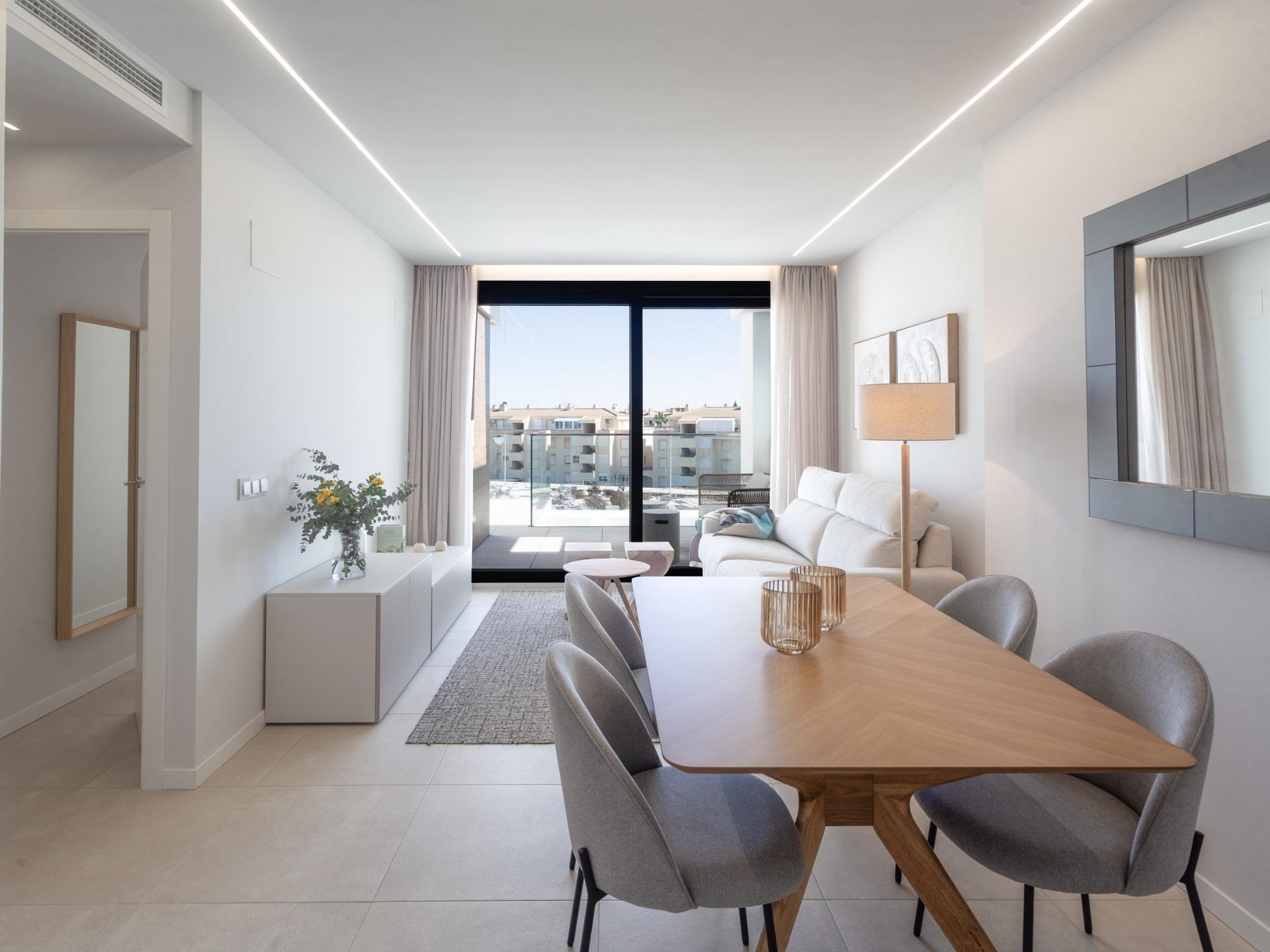 Ático obra nueva en Dénia con piscina privada — 2 hab.