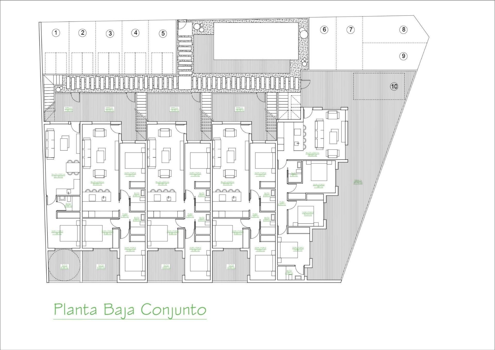 Obra Nueva San Pedro del Pinatar: Chalet con Piscina Privada
