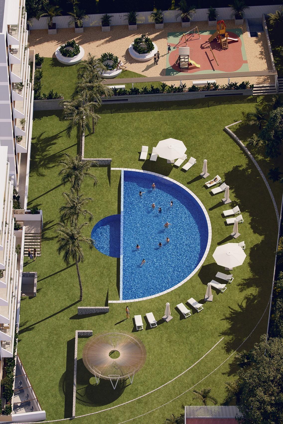 Apartamento Obra Nueva con Piscina Privada en Guardamar del Segura — 2 Dorm.