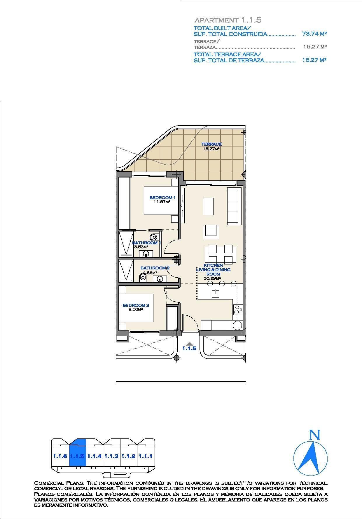Apartamento en Los Alcazares