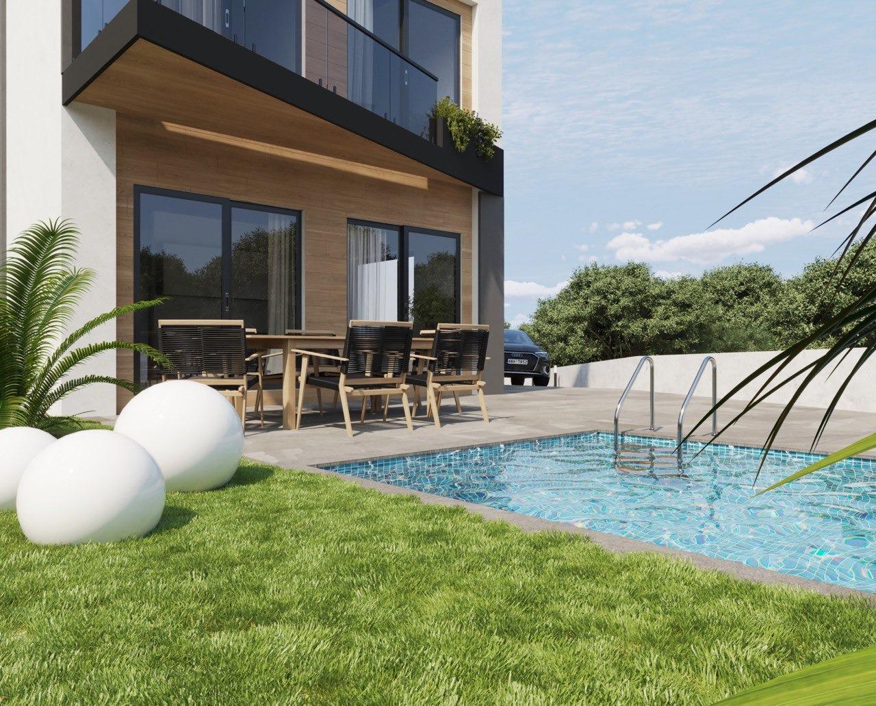 Villa de Obra Nueva en Finestrat con Piscina Privada — 3 Dorm.