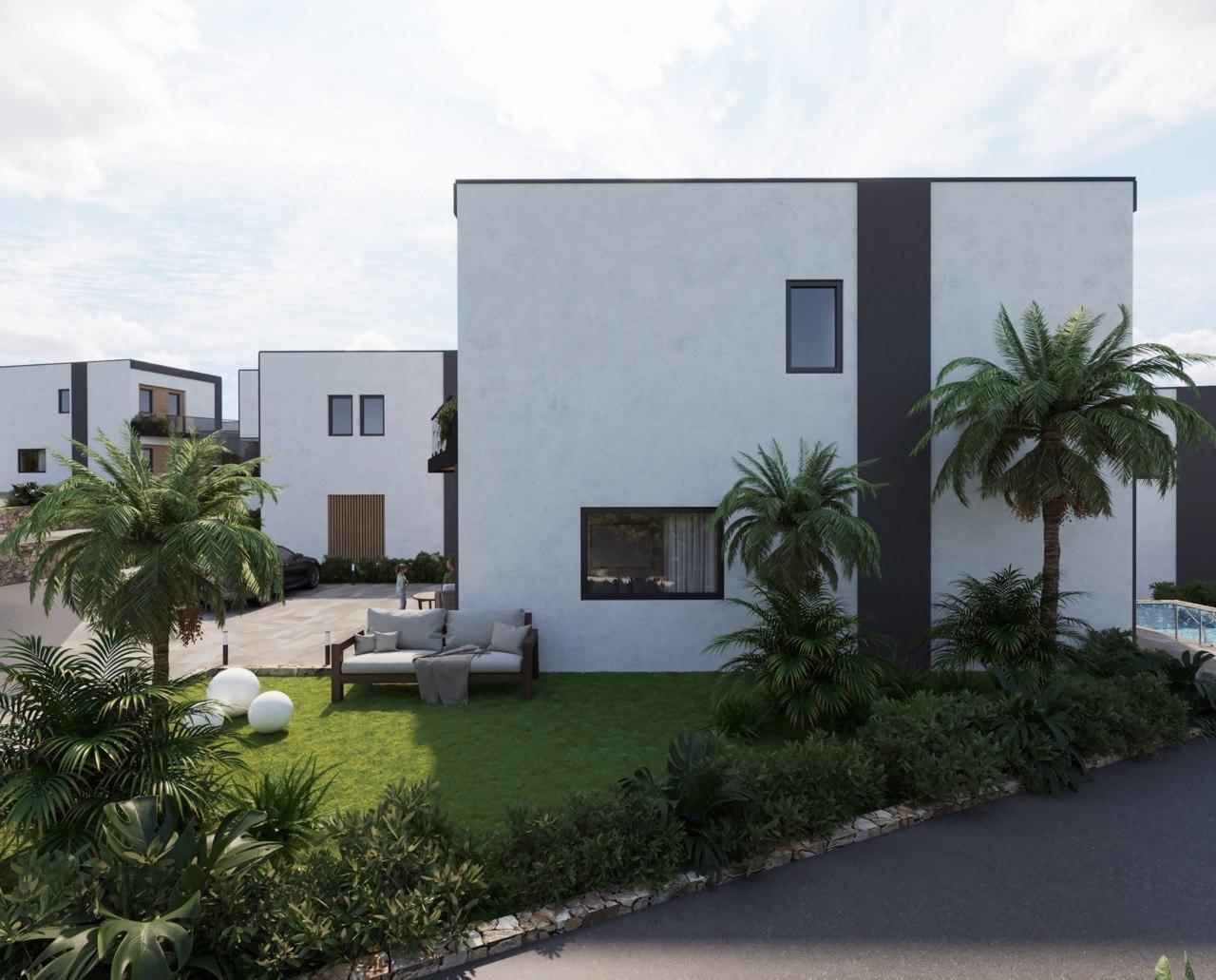 Villa de Obra Nueva en Finestrat con Piscina Privada — 3 Dorm.