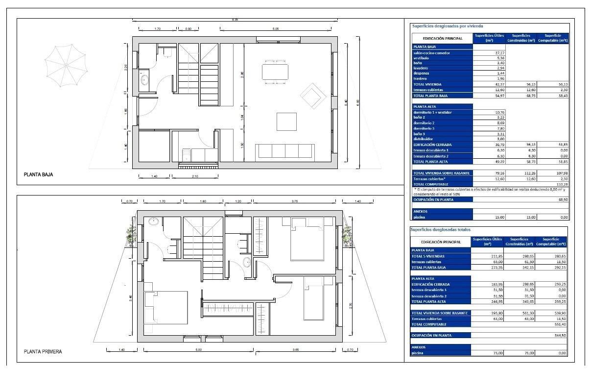 Villa de Obra Nueva en Finestrat con Piscina Privada — 3 Dorm.