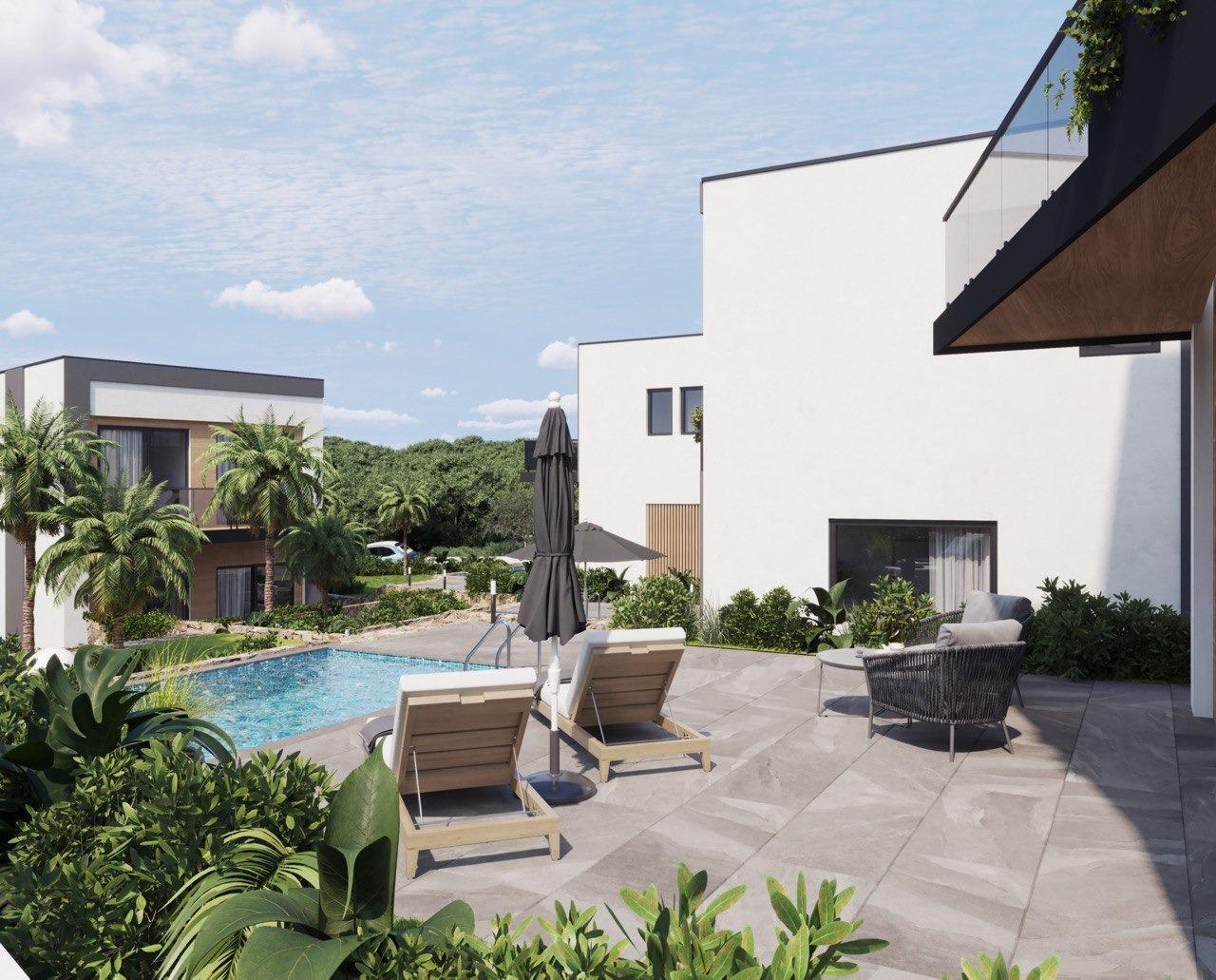 Villa de Obra Nueva en Finestrat con Piscina Privada — 3 Dorm.