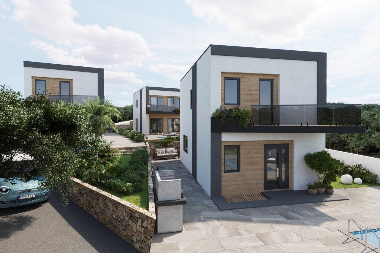 Villa de Obra Nueva en Finestrat con Piscina Privada — 3 Dorm.