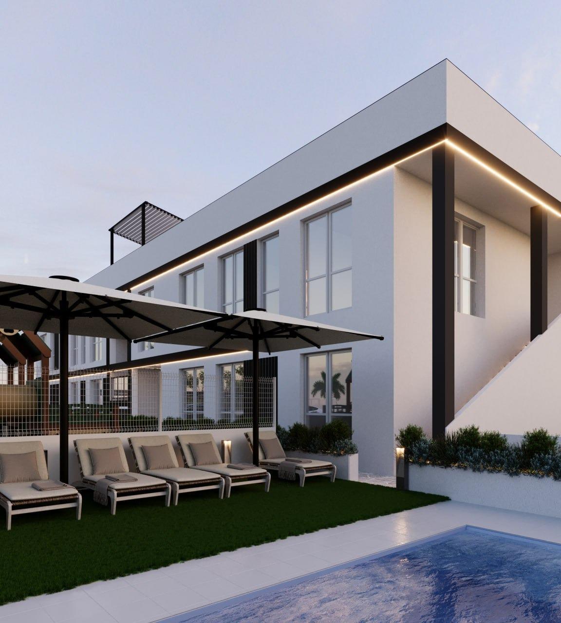 Apartamento Estudio con Piscina Privada en Finestrat — Obra Nueva y Licencia Turística