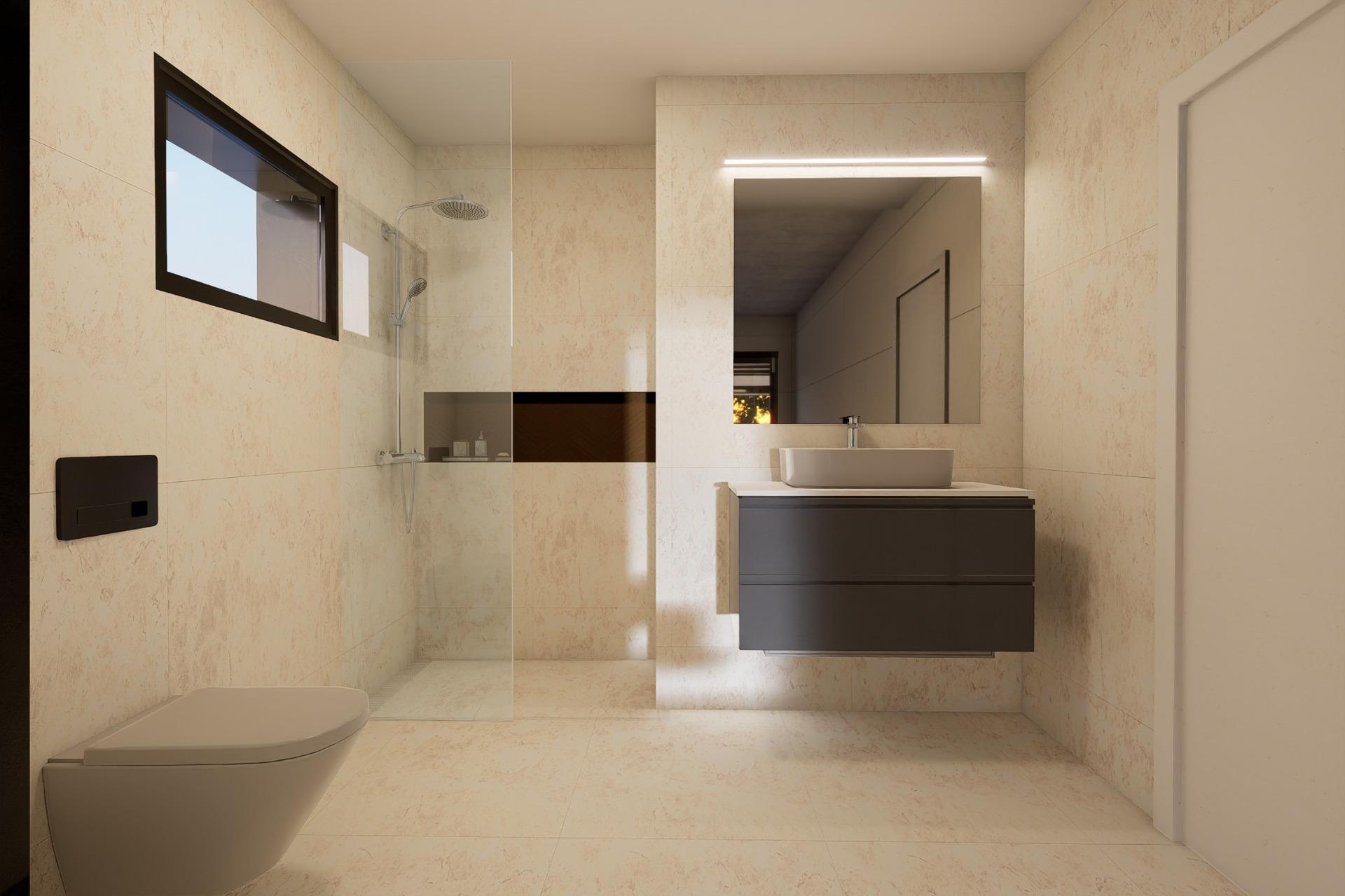 Ático Obra Nueva en Guardamar con Piscina Privada — 2 Dorm