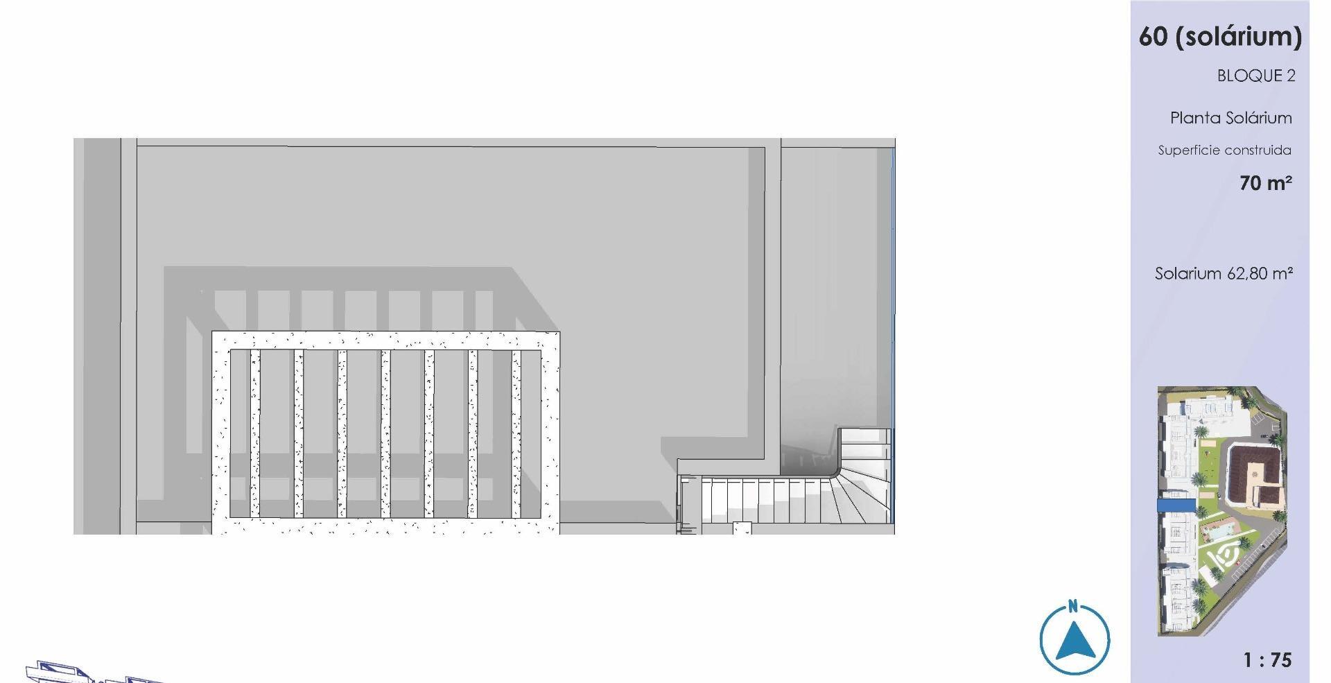 Ático Obra Nueva en Guardamar con Piscina Privada — 2 Dorm