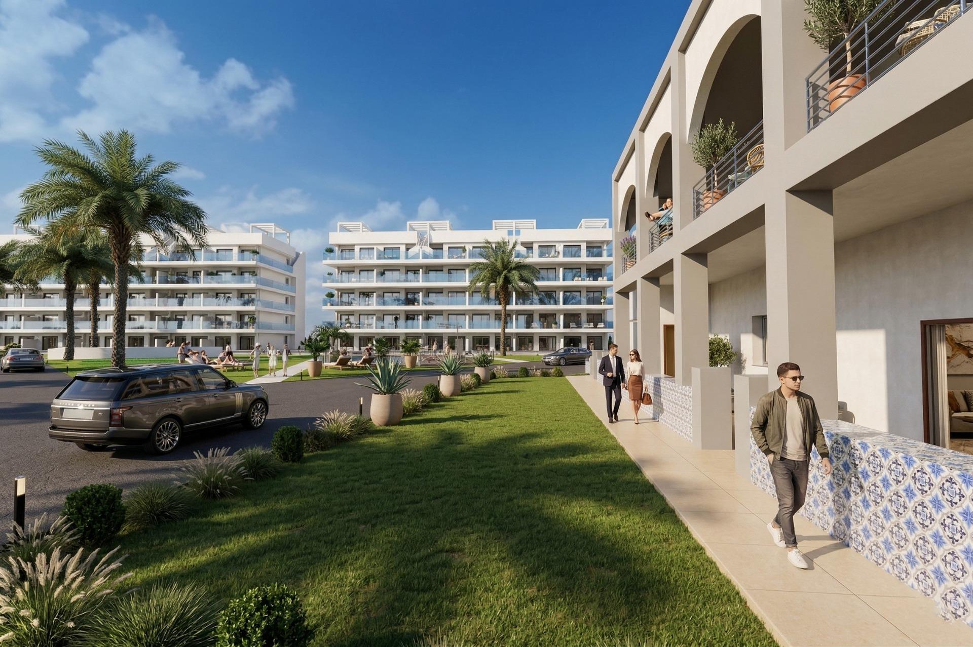 Apartamento Obra Nueva en Guardamar c/ Piscina Privada — 2 Dorm