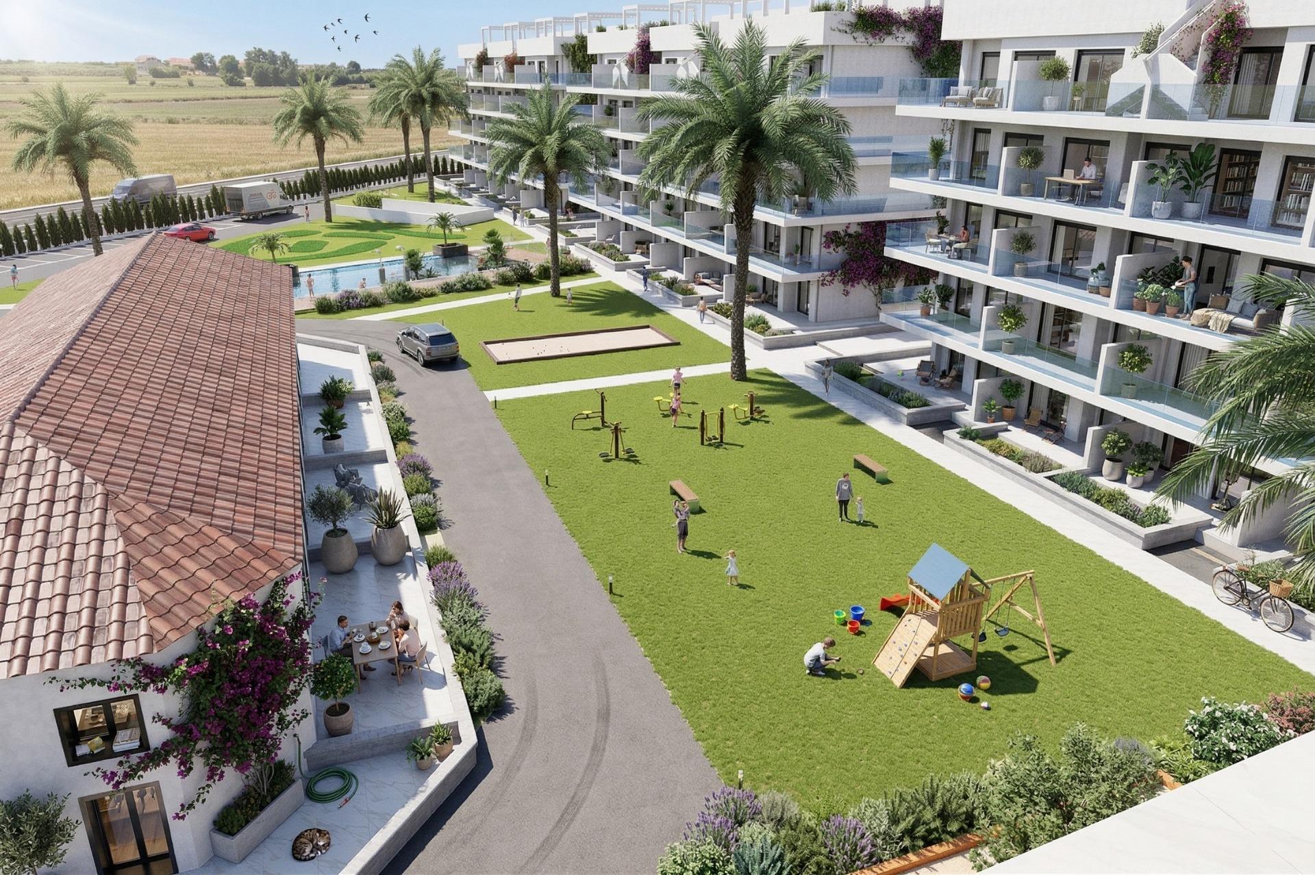 Apartamento Obra Nueva en Guardamar c/ Piscina Privada y Terraza - 320.000€