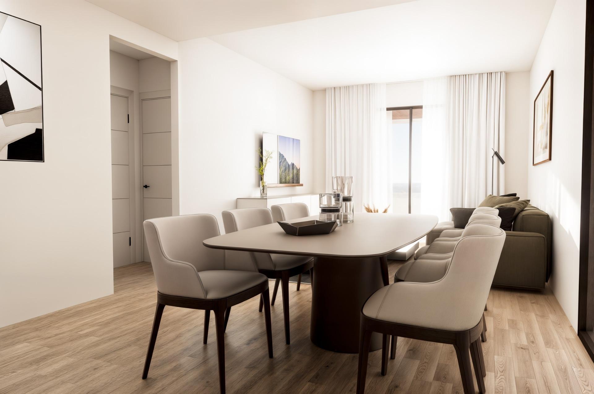 Apartamento Obra Nueva en Finestrat con Piscina Privada y Vistas al Mar