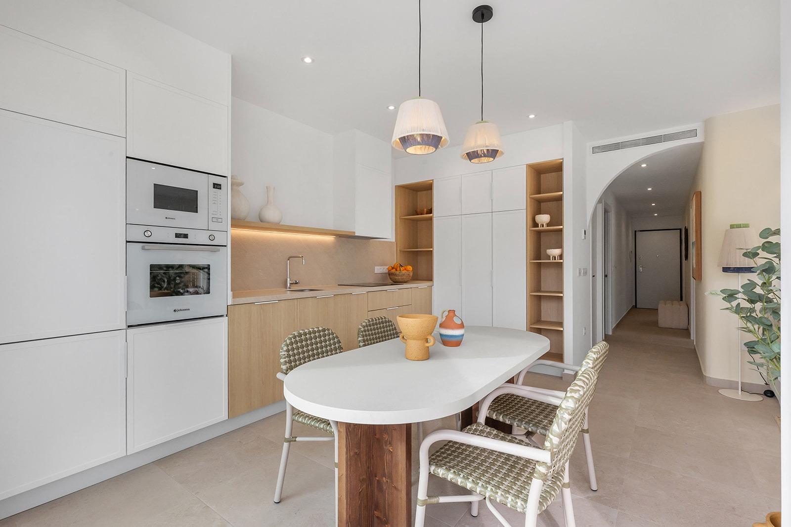 Apartamento Obra Nueva con Piscina Privada en Los Alcázares — 3 Dorm.