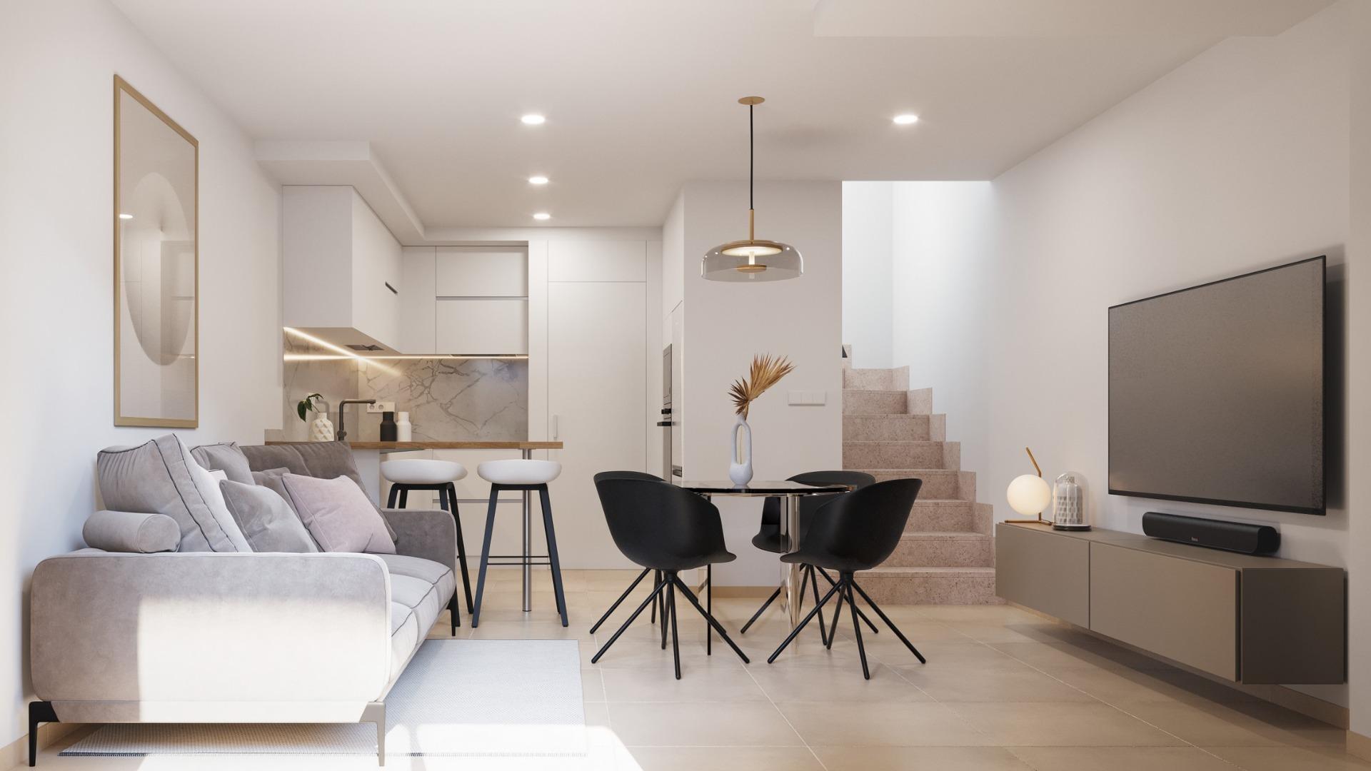Obra Nueva: Piso con Piscina Privada en Torre Pacheco — 2 Dorm.