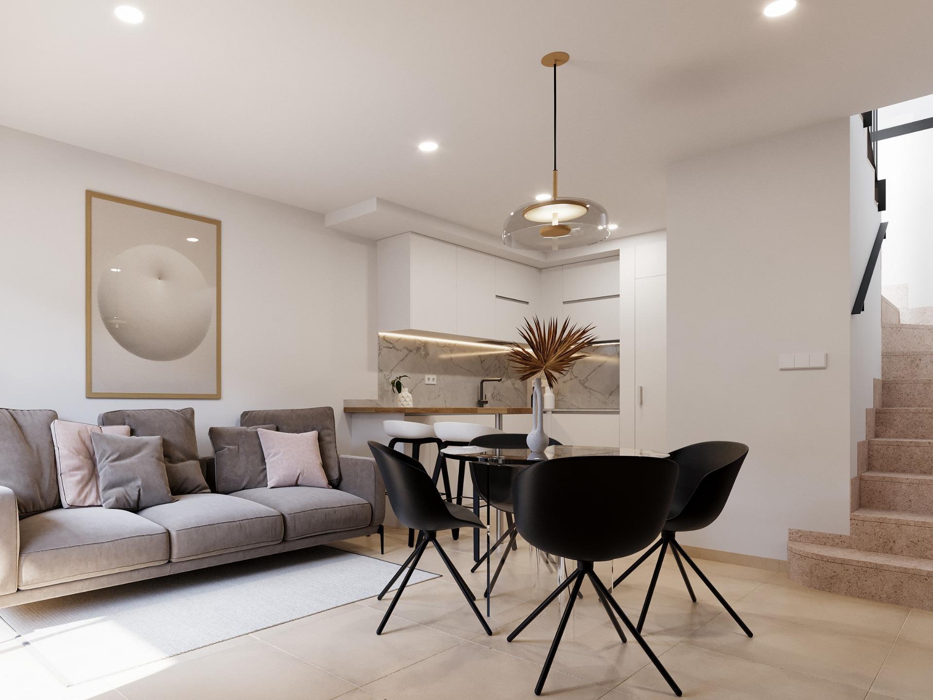 Obra Nueva: Piso con Piscina Privada en Torre Pacheco — 2 Dorm.