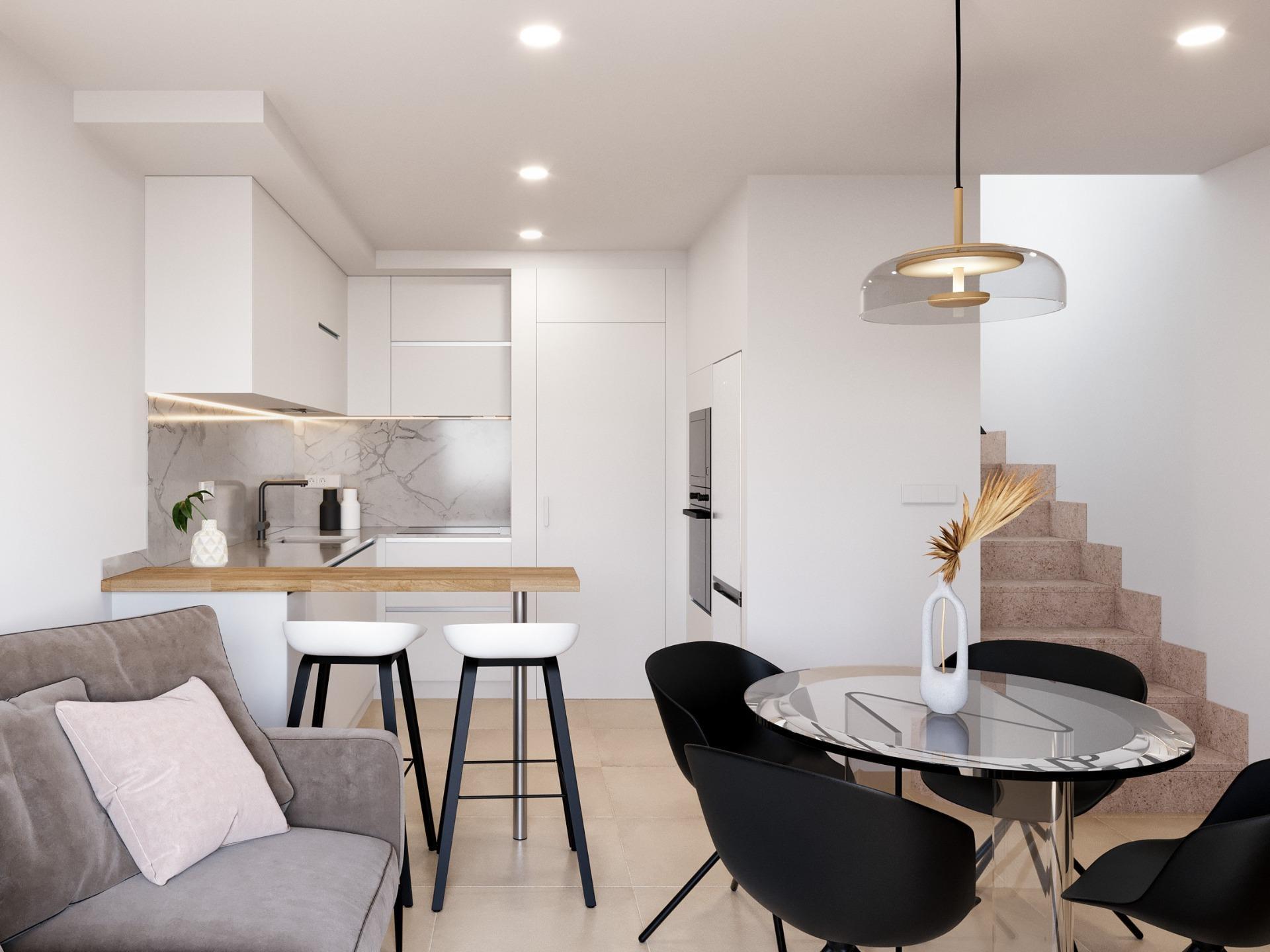 Obra Nueva: Piso con Piscina Privada en Torre Pacheco — 2 Dorm.