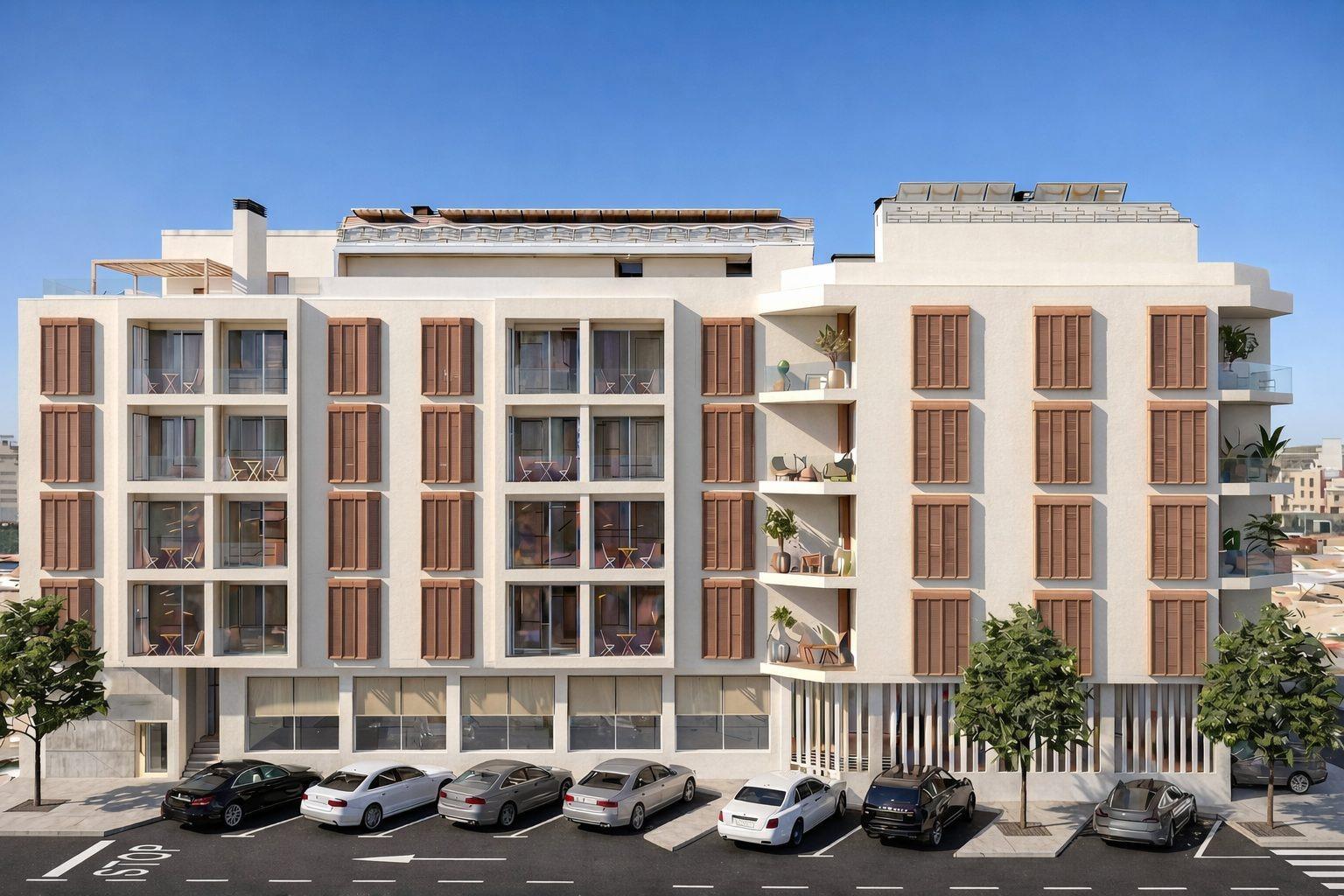 Estudio con Piscina Privada en San Pedro del Pinatar — Obra Nueva