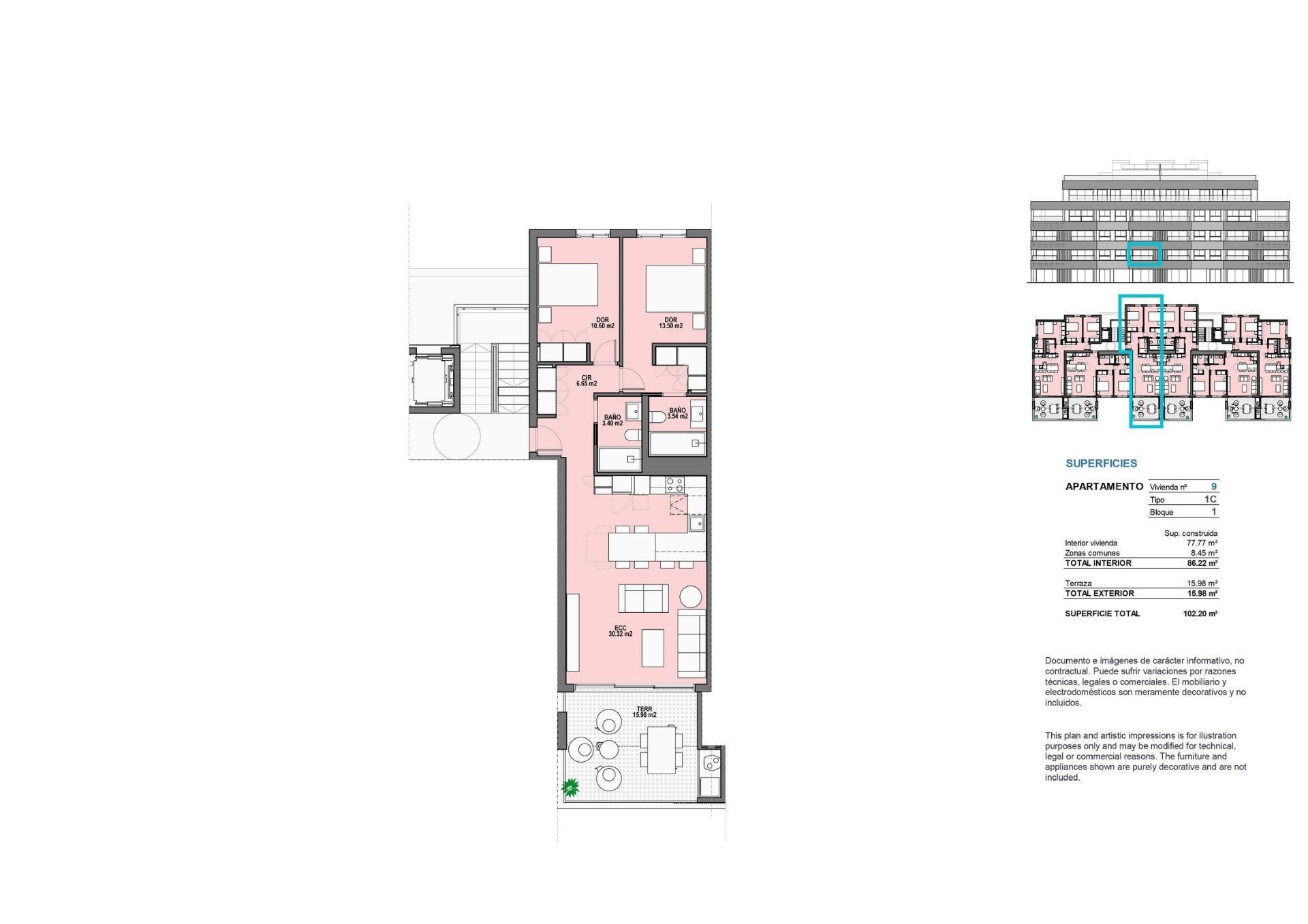 Apartamento Obra Nueva en Torre Pacheco con Piscina Privada — ¡Tu Hogar de Lujo!