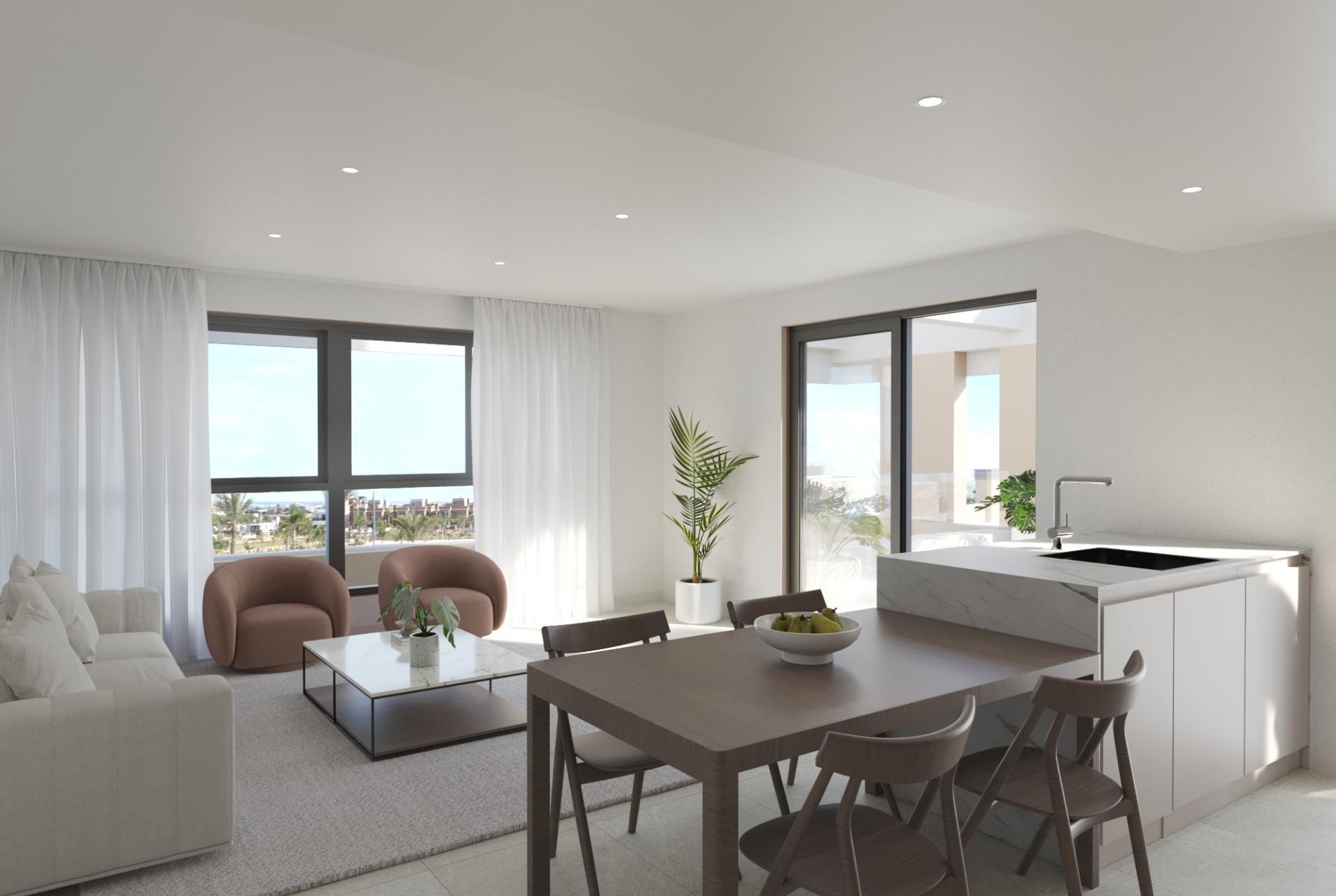 Apartamento Obra Nueva en Torre Pacheco con Piscina Privada — ¡Tu Hogar de Lujo!