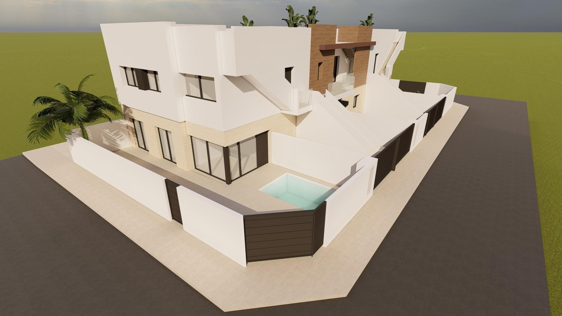 Bungalow Obra Nueva en Lo Pagán (San Pedro del Pinatar) - 2 Dormitorios