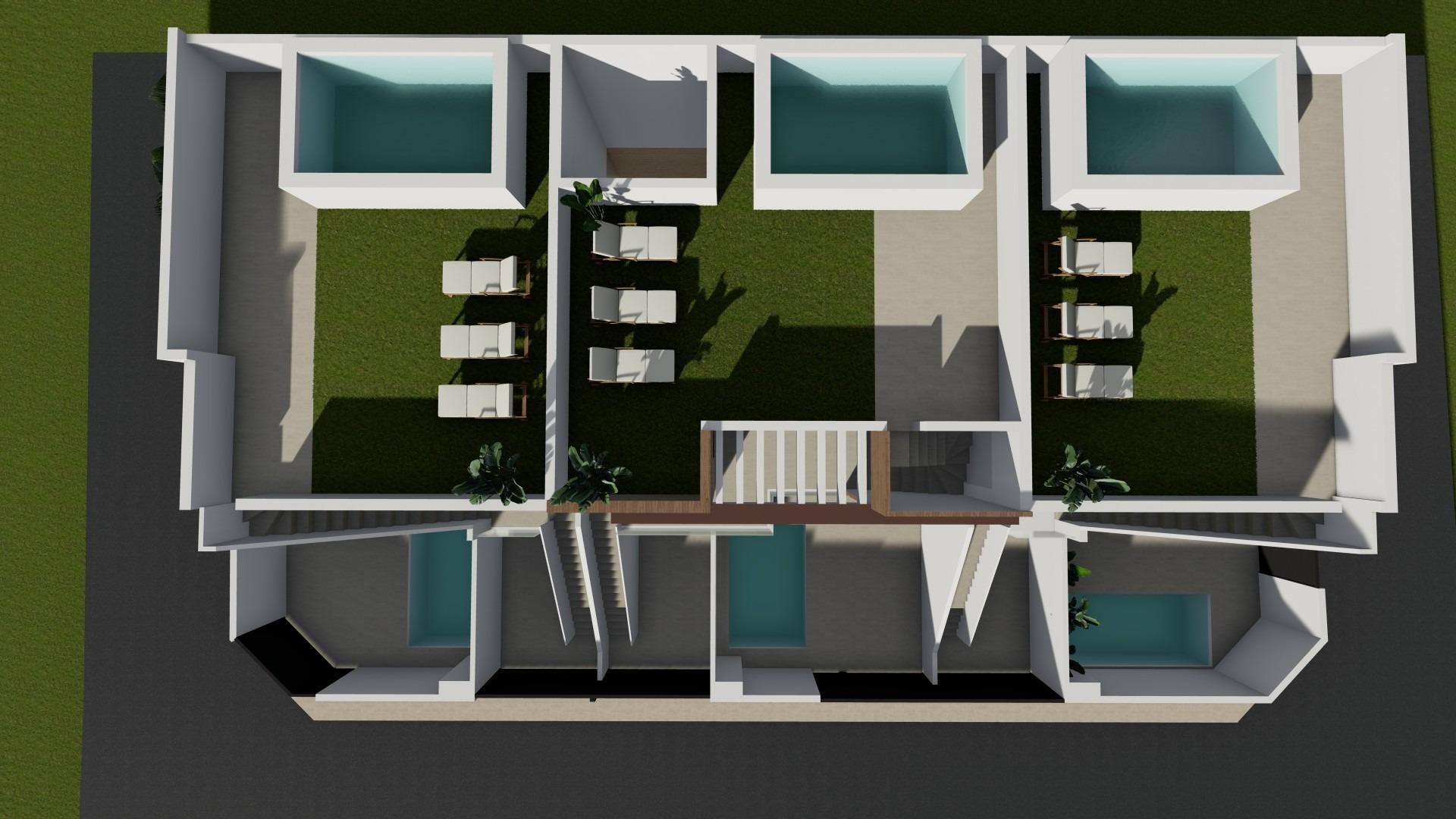 Bungalow Obra Nueva en Lo Pagán (San Pedro del Pinatar) - 2 Dormitorios