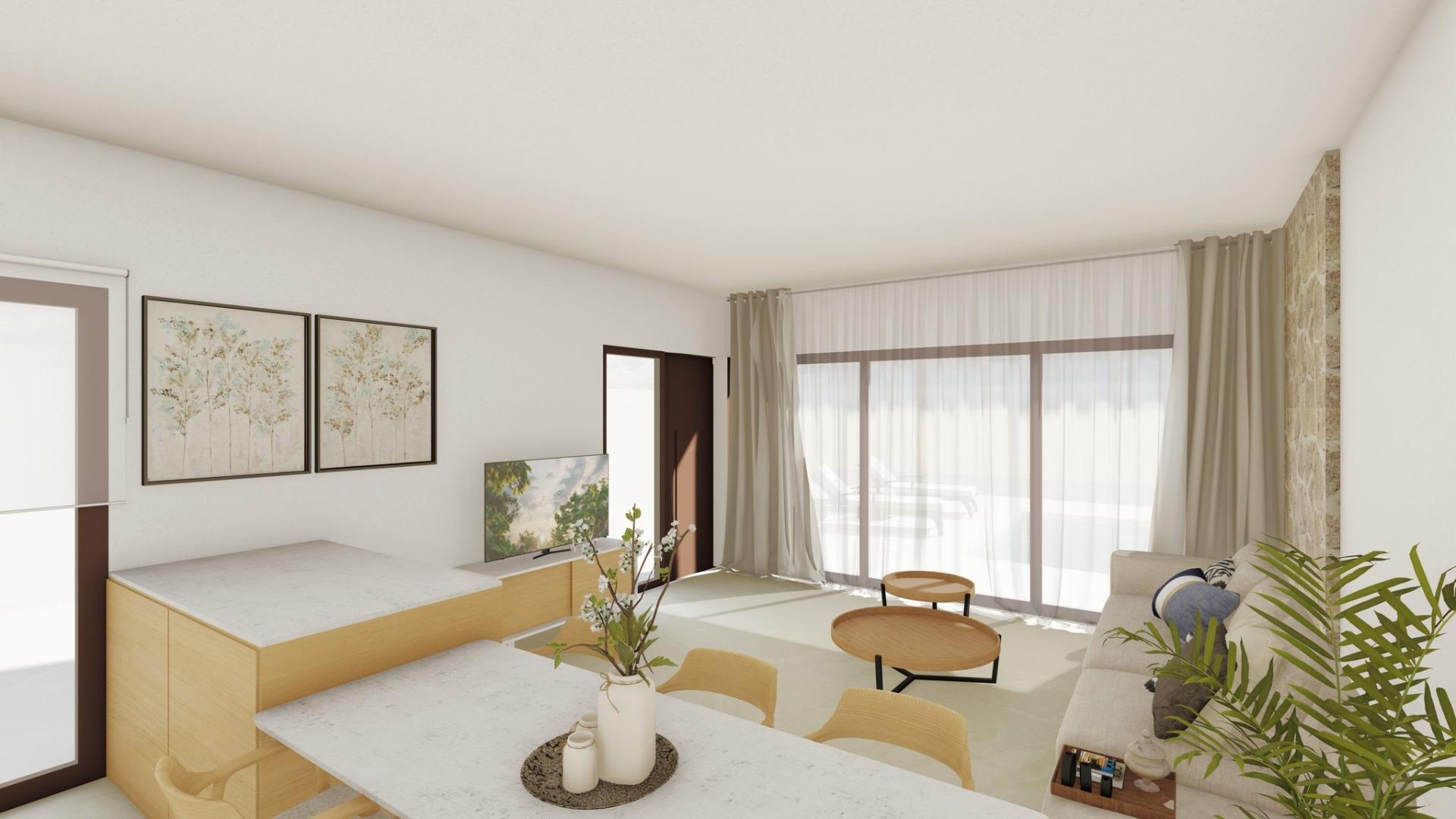 Villa obra nueva San Javier con piscina privada — 3 dorm.
