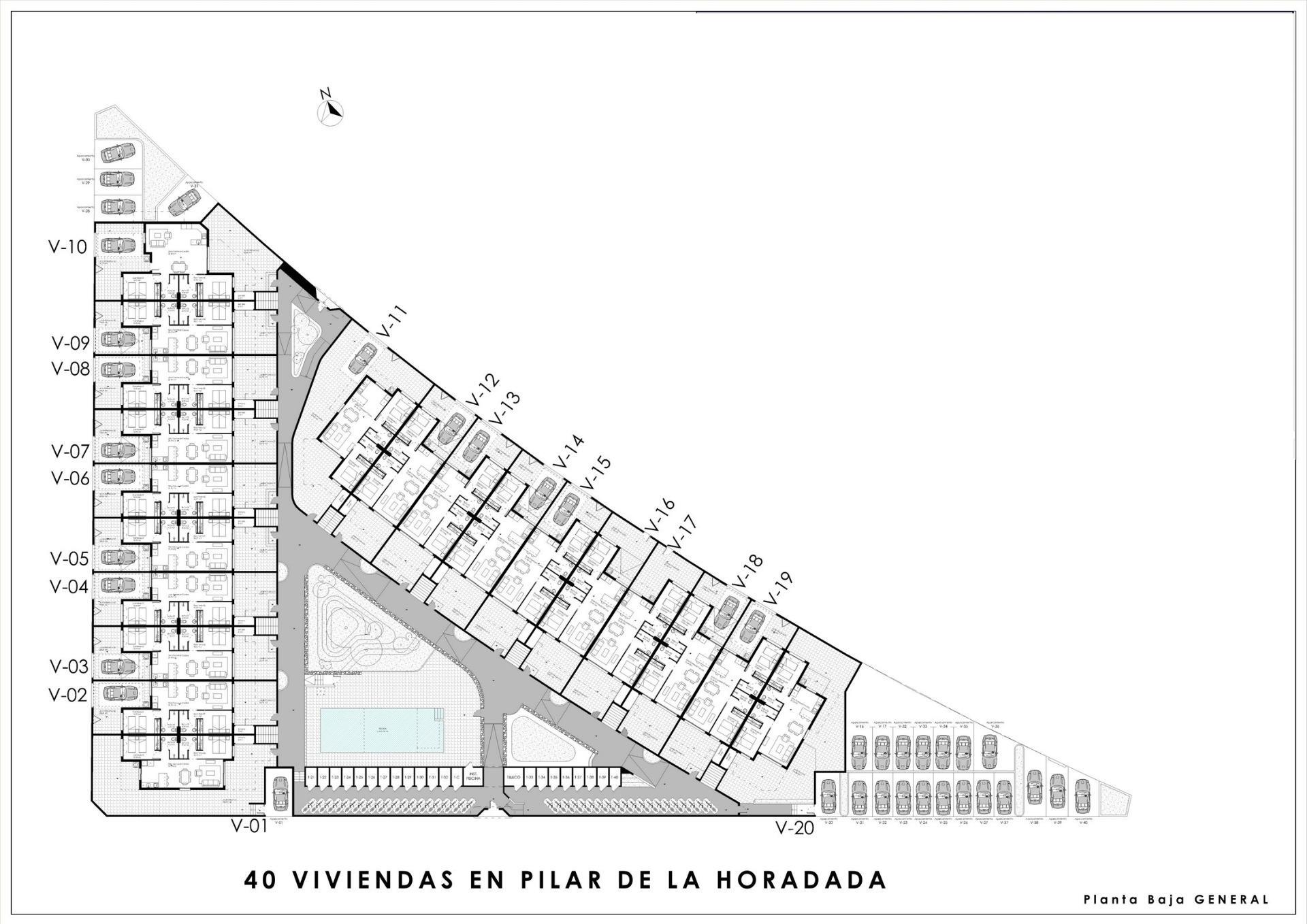 Bungalow Obra Nueva con Piscina Privada en Pilar de la Horadada — Hogar Mediterráneo