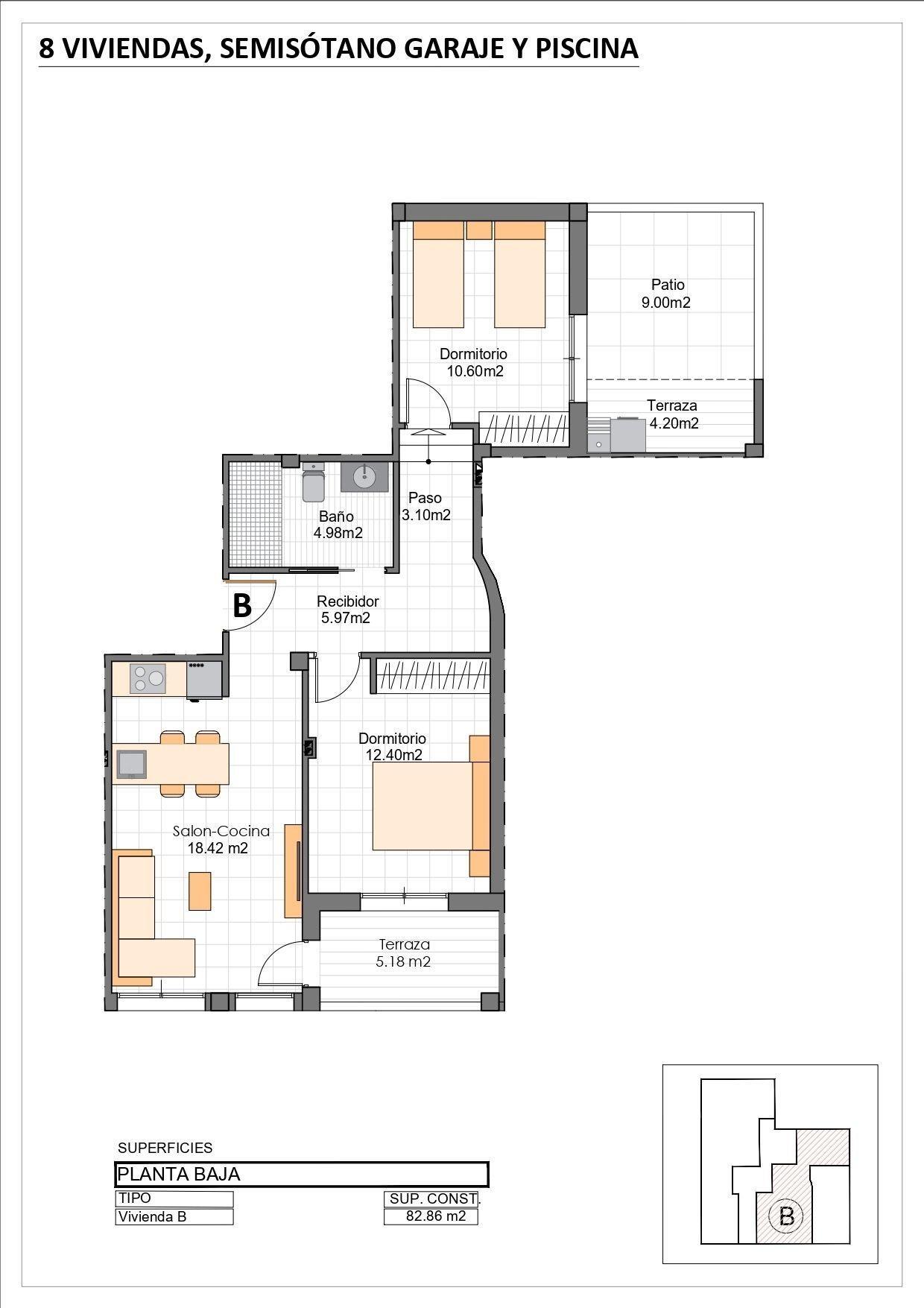 Apartamento en San Pedro del Pinatar