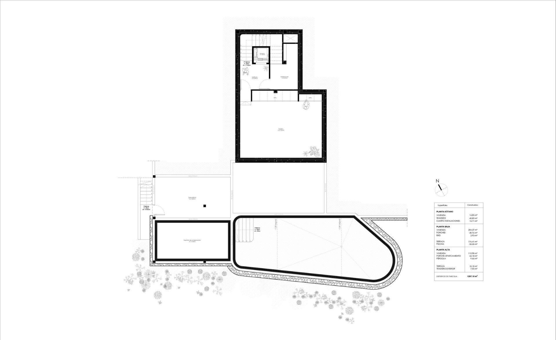 Villa Obra Nueva en Altea Hills con Piscina y Vistas al Mar — 4 Dorm