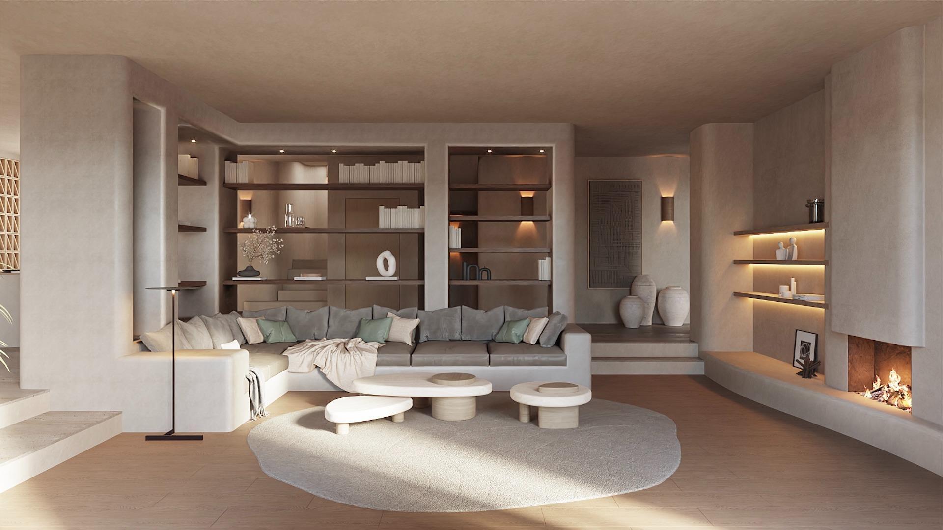 Villa Obra Nueva en Altea Hills con Piscina y Vistas al Mar — 4 Dorm