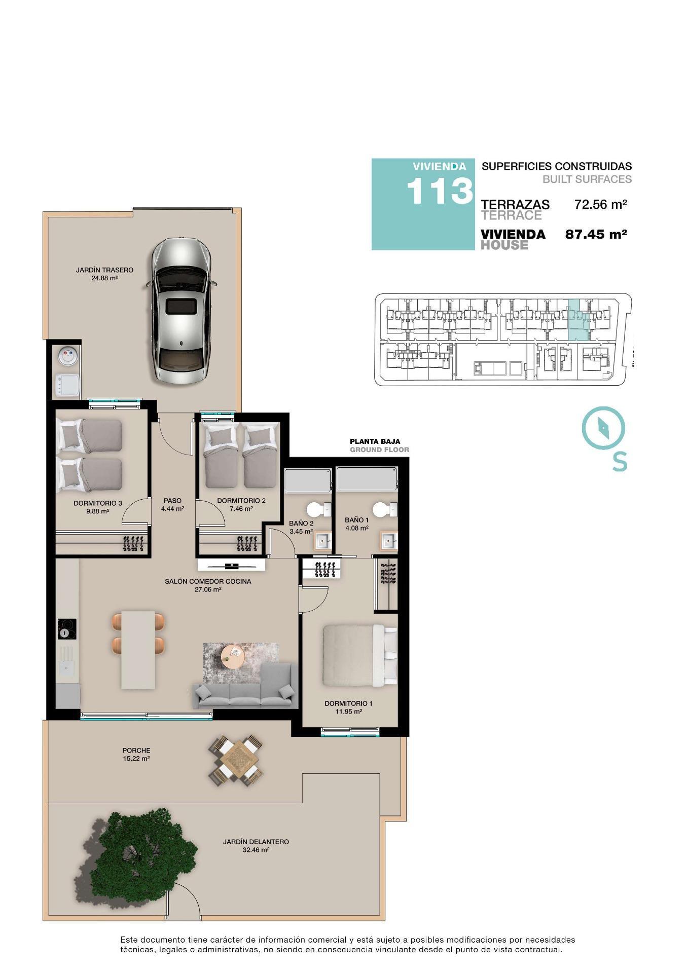Chalet obra nueva en Pilar de La Horadada con piscina privada