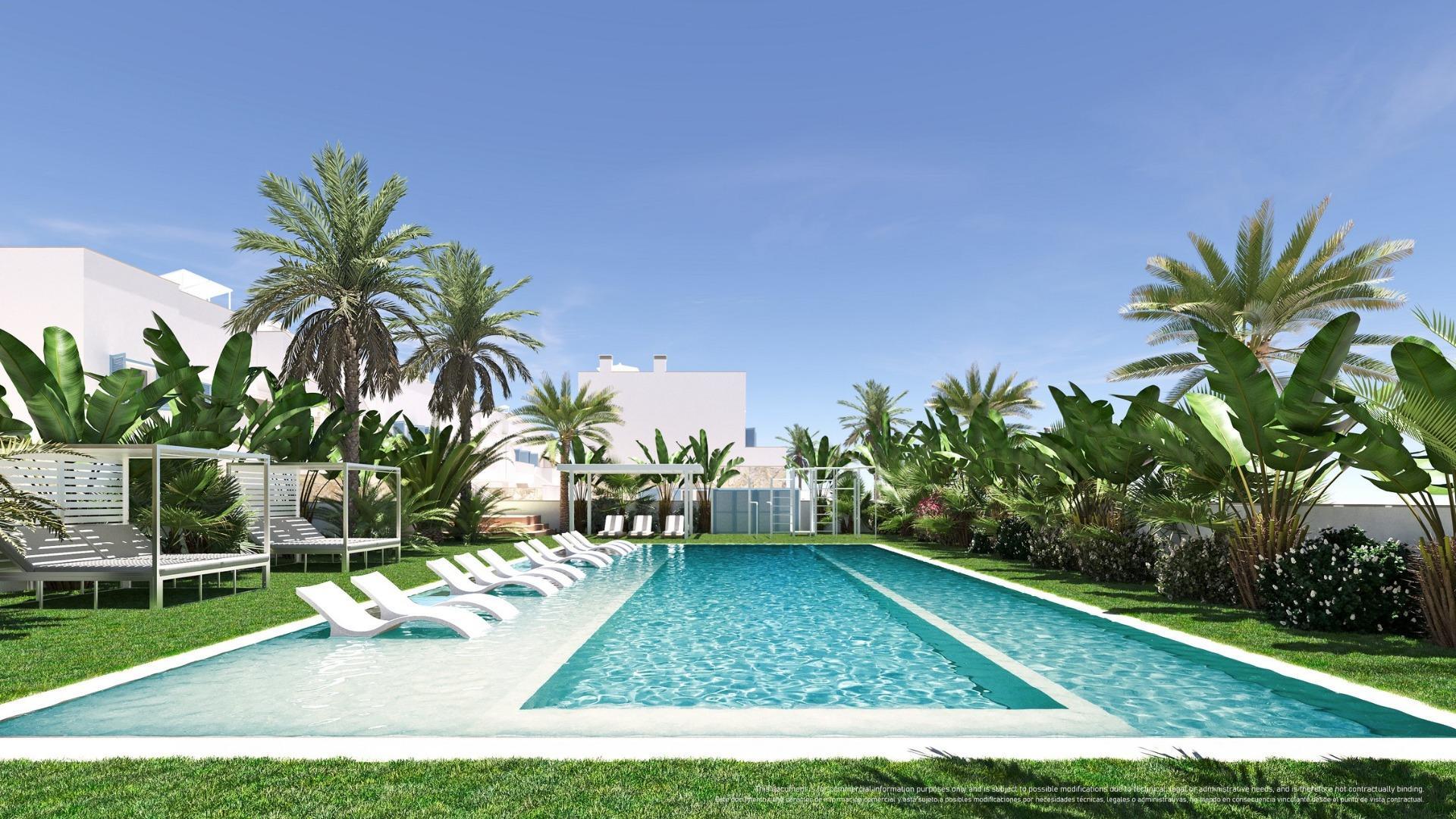 Chalet obra nueva en Pilar de La Horadada con piscina privada