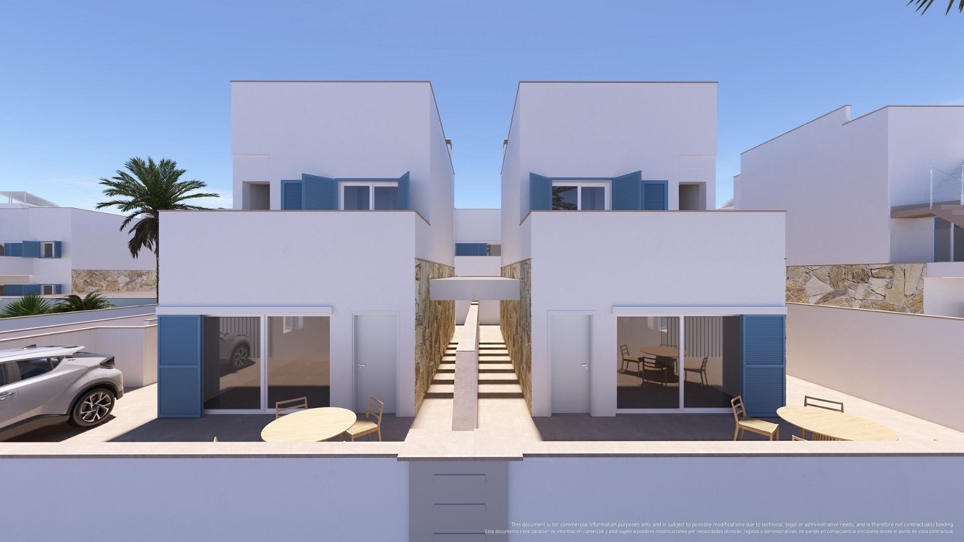 Chalet obra nueva en Pilar de La Horadada con piscina privada