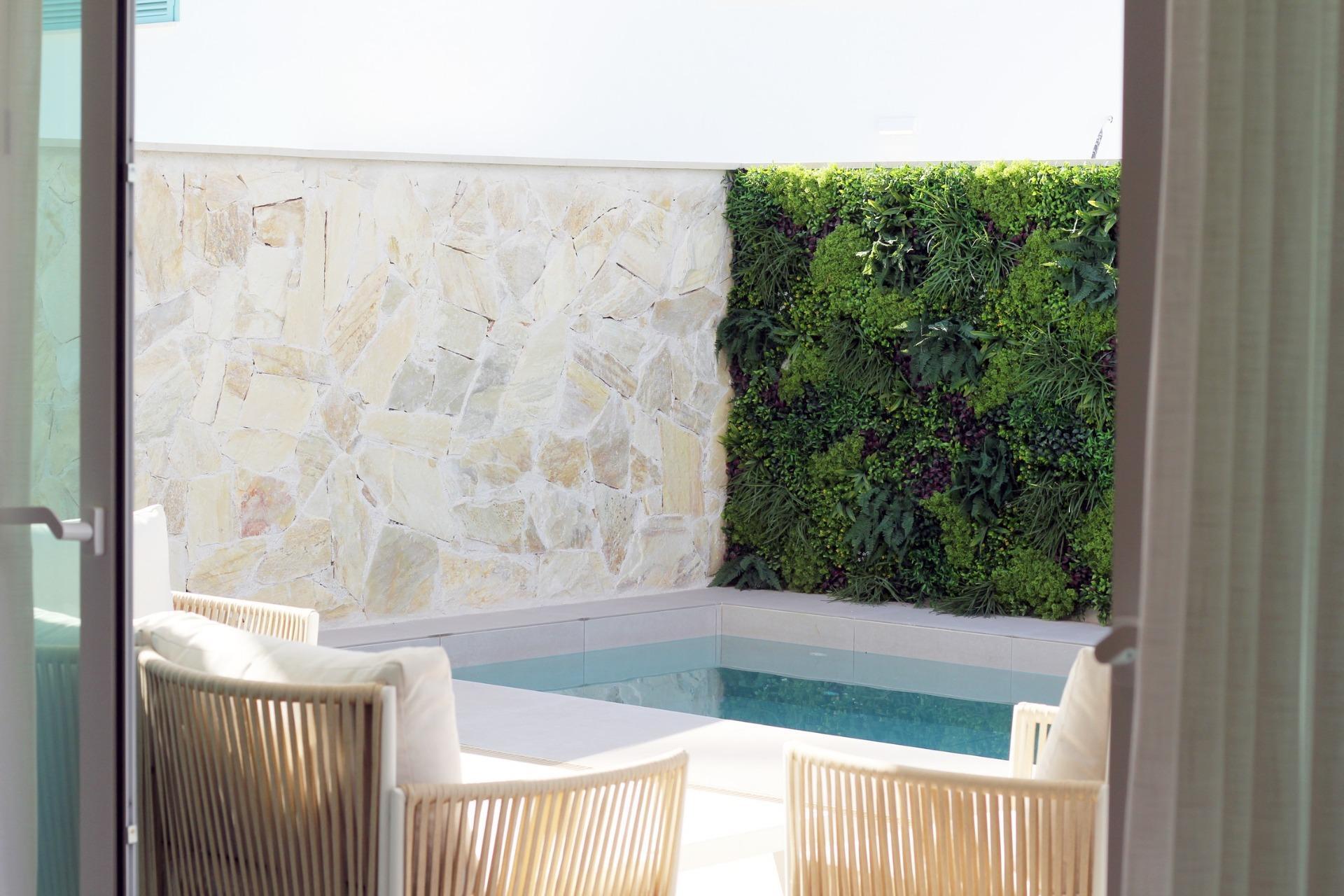 Chalet obra nueva en Pilar de La Horadada con piscina privada